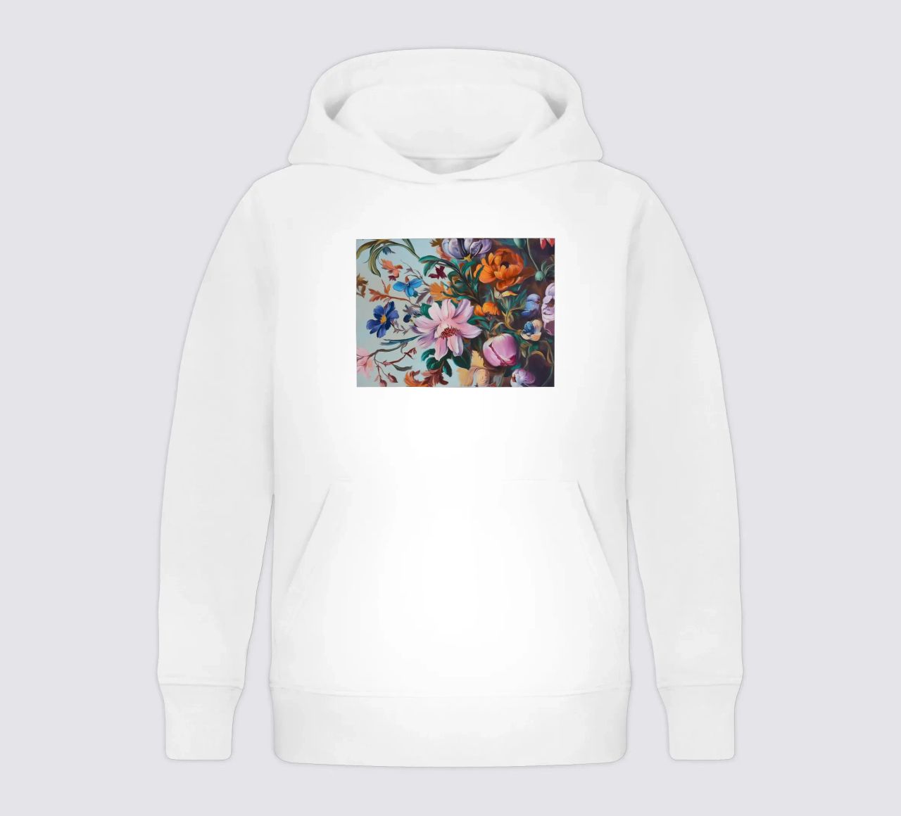 Romantico splendore floreale felpa bambino con cappuccio da Carinaprint