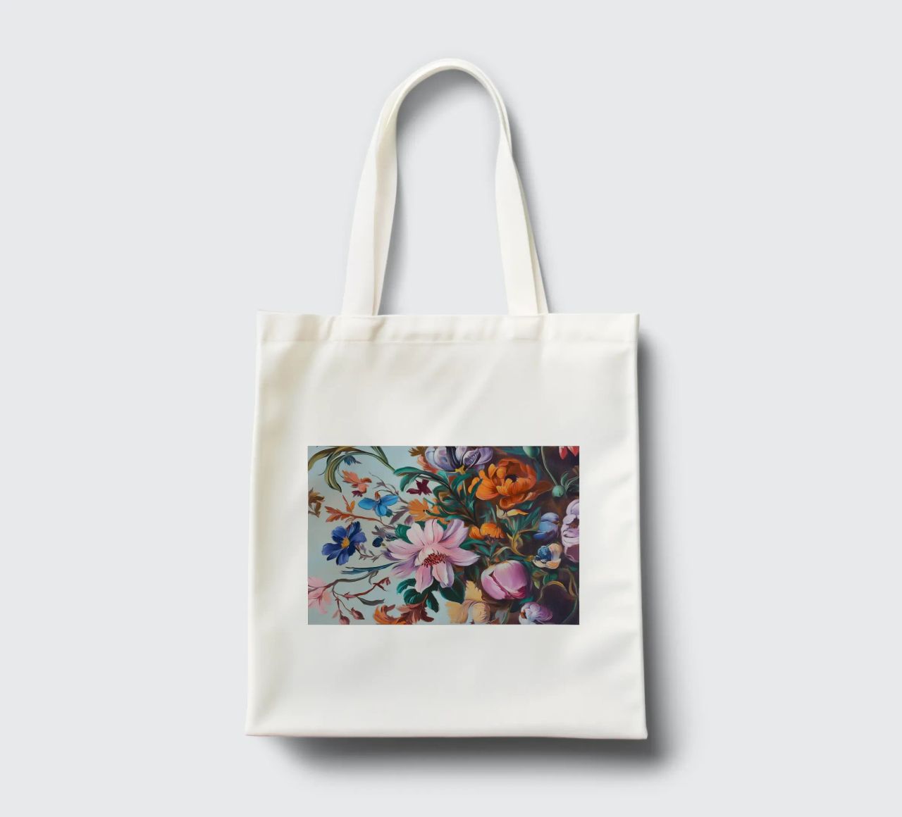 Romantico splendore floreale borsa in juta da Carinaprint