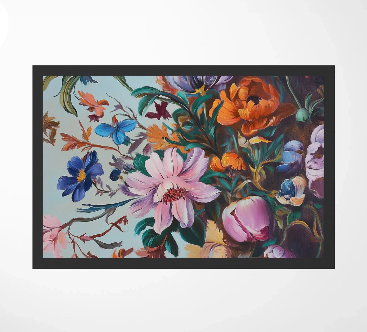 Romantico splendore floreale zerbino da Carinaprint