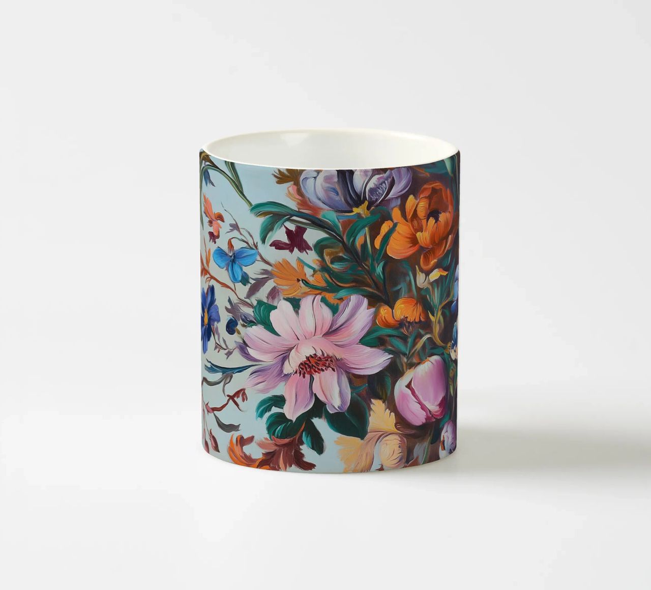 Romantico splendore floreale tazza in ceramica da Carinaprint