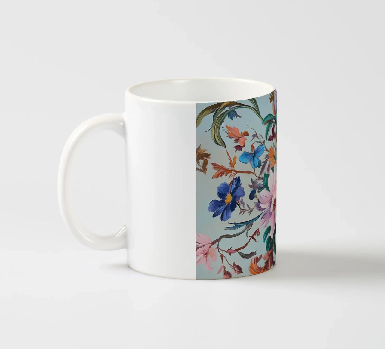 Romantico splendore floreale tazza in ceramica da Carinaprint