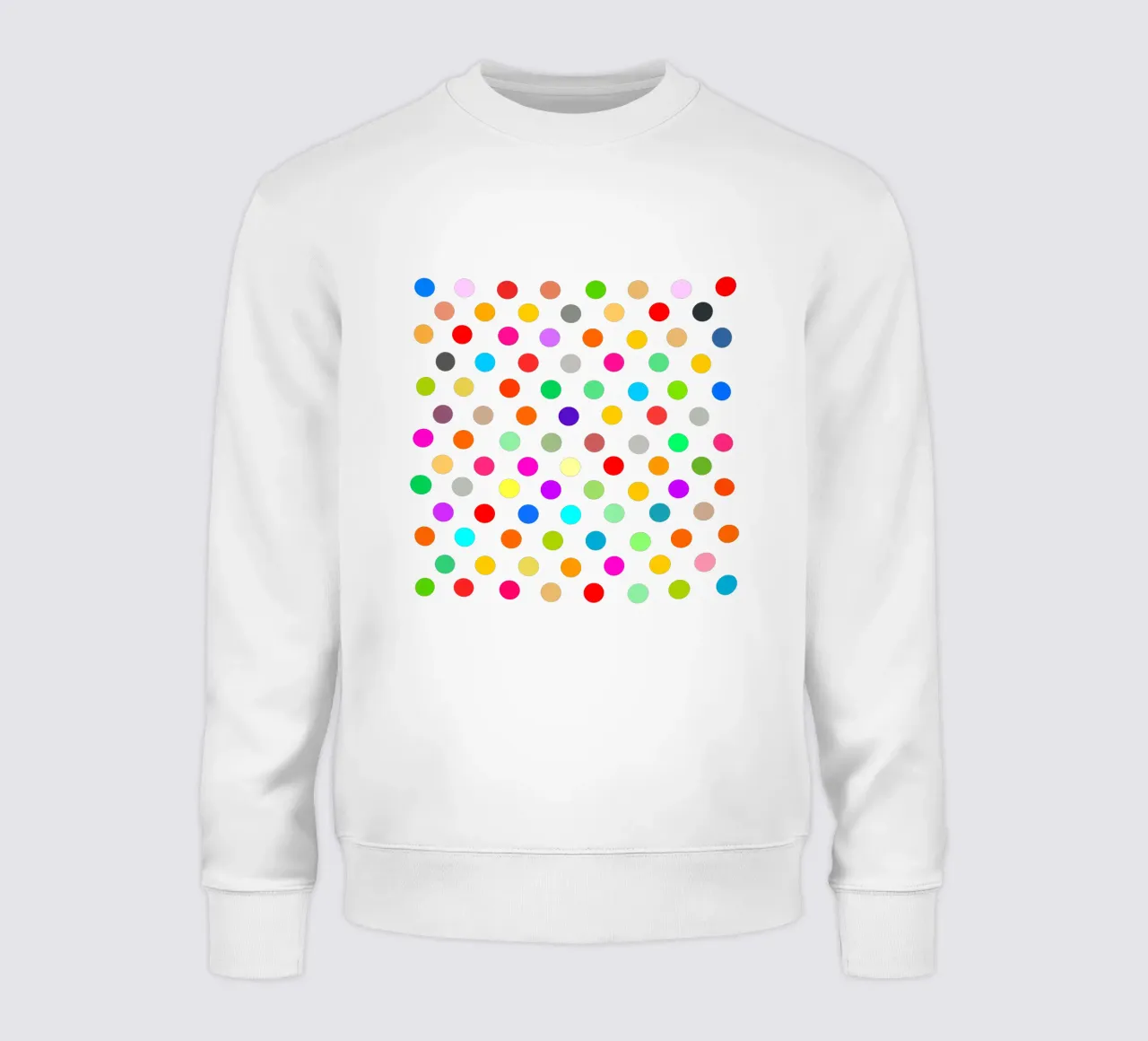 Bright polka dot pattern felpa da baobabprintstore
