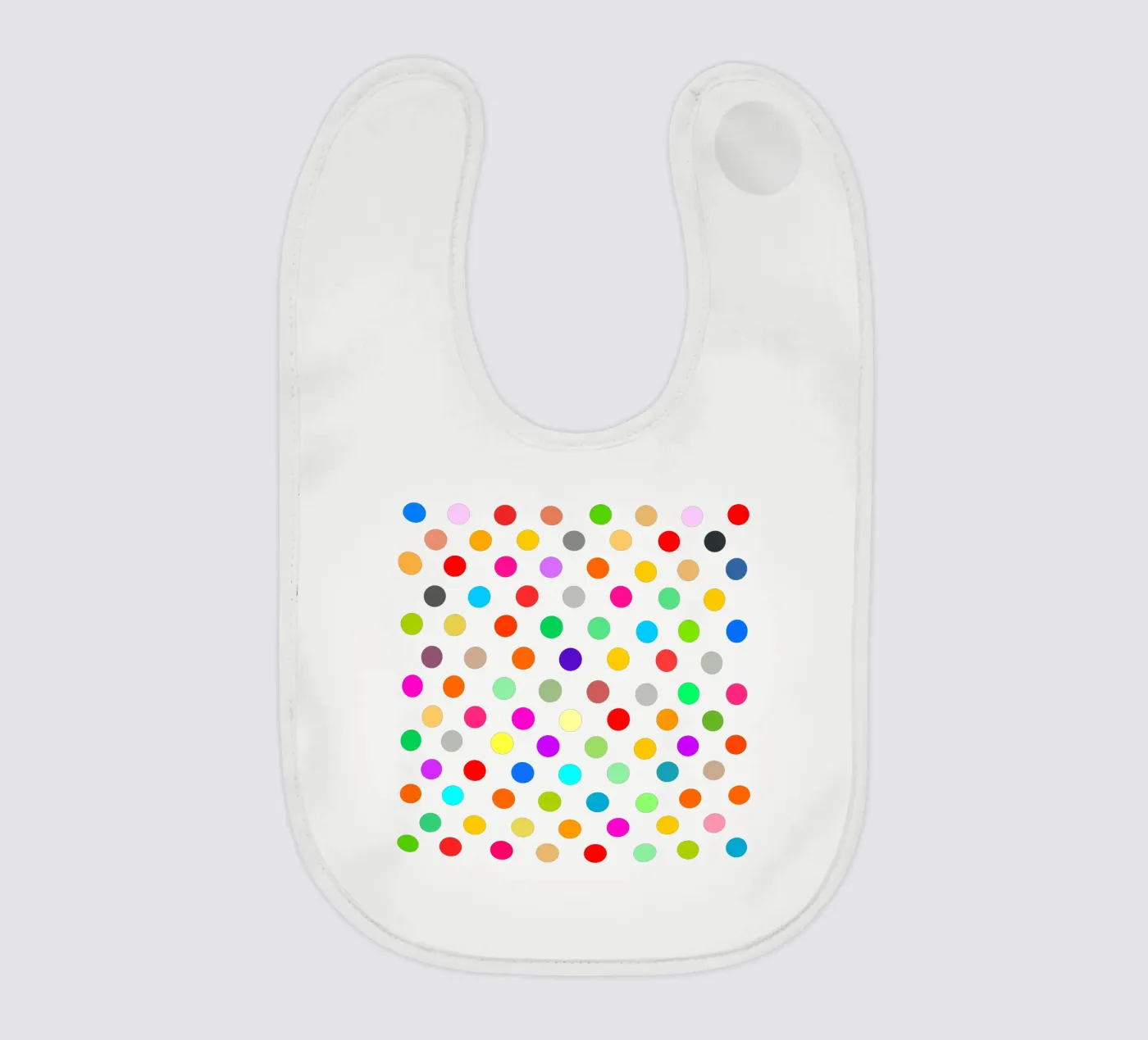 Bright polka dot pattern bavaglino da baobabprintstore