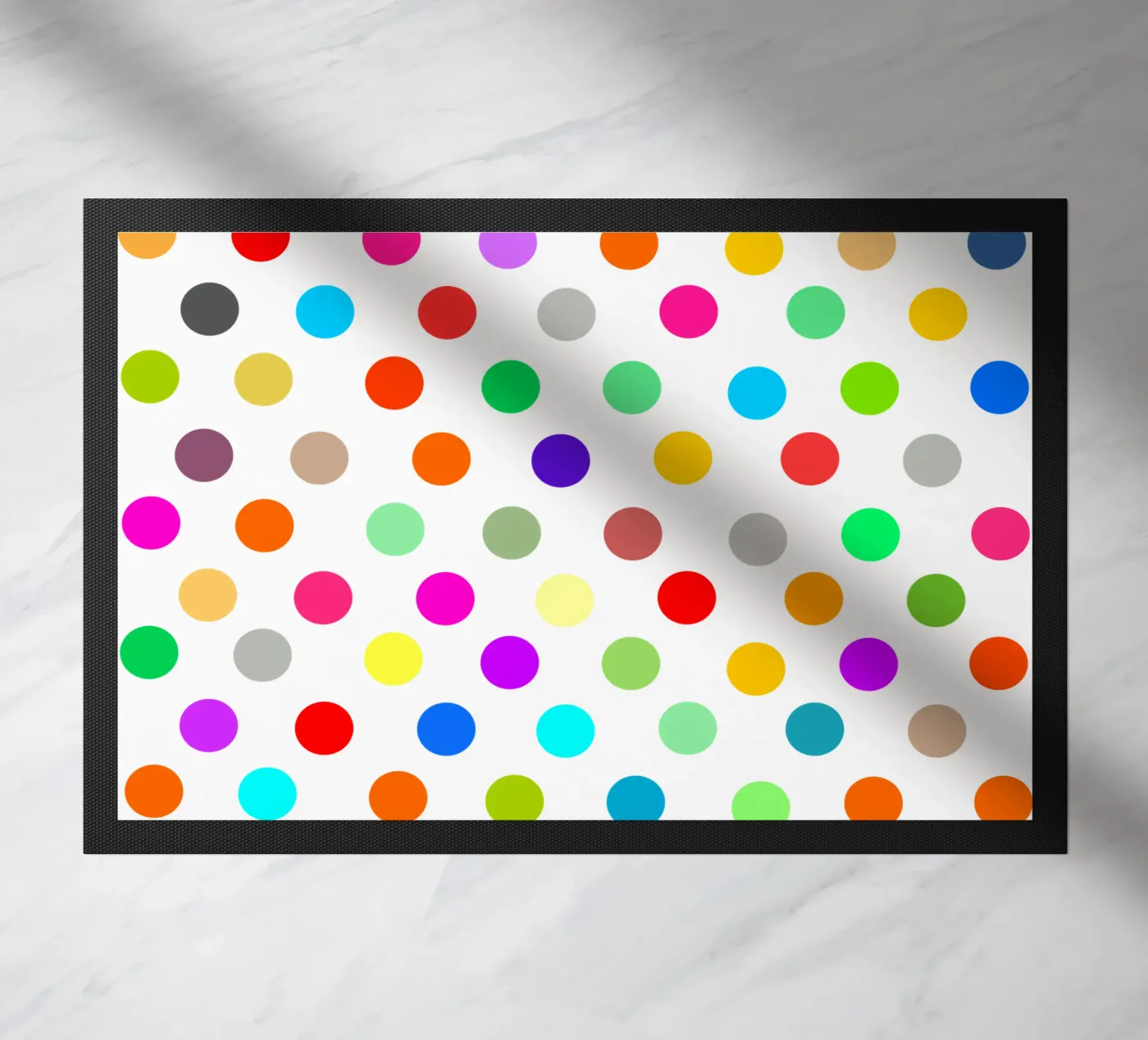 Bright polka dot pattern zerbino da baobabprintstore