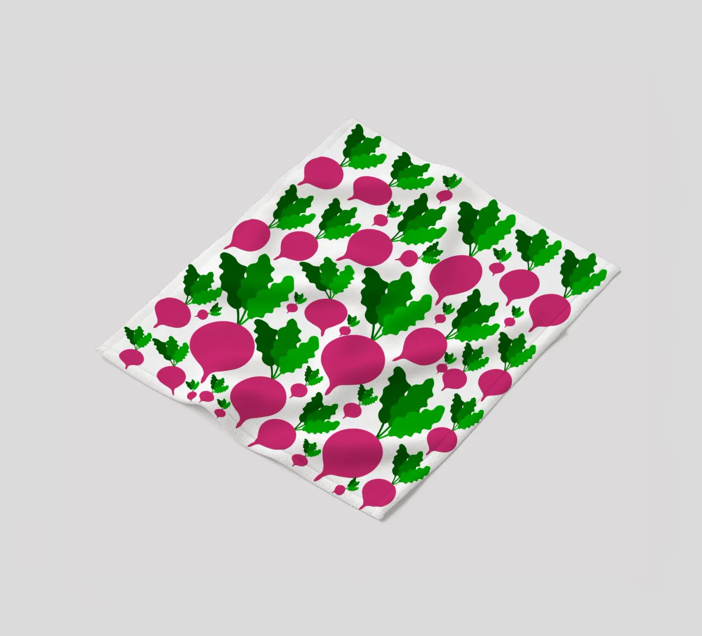 Radishes pattern fleecedeken van baobabprintstore