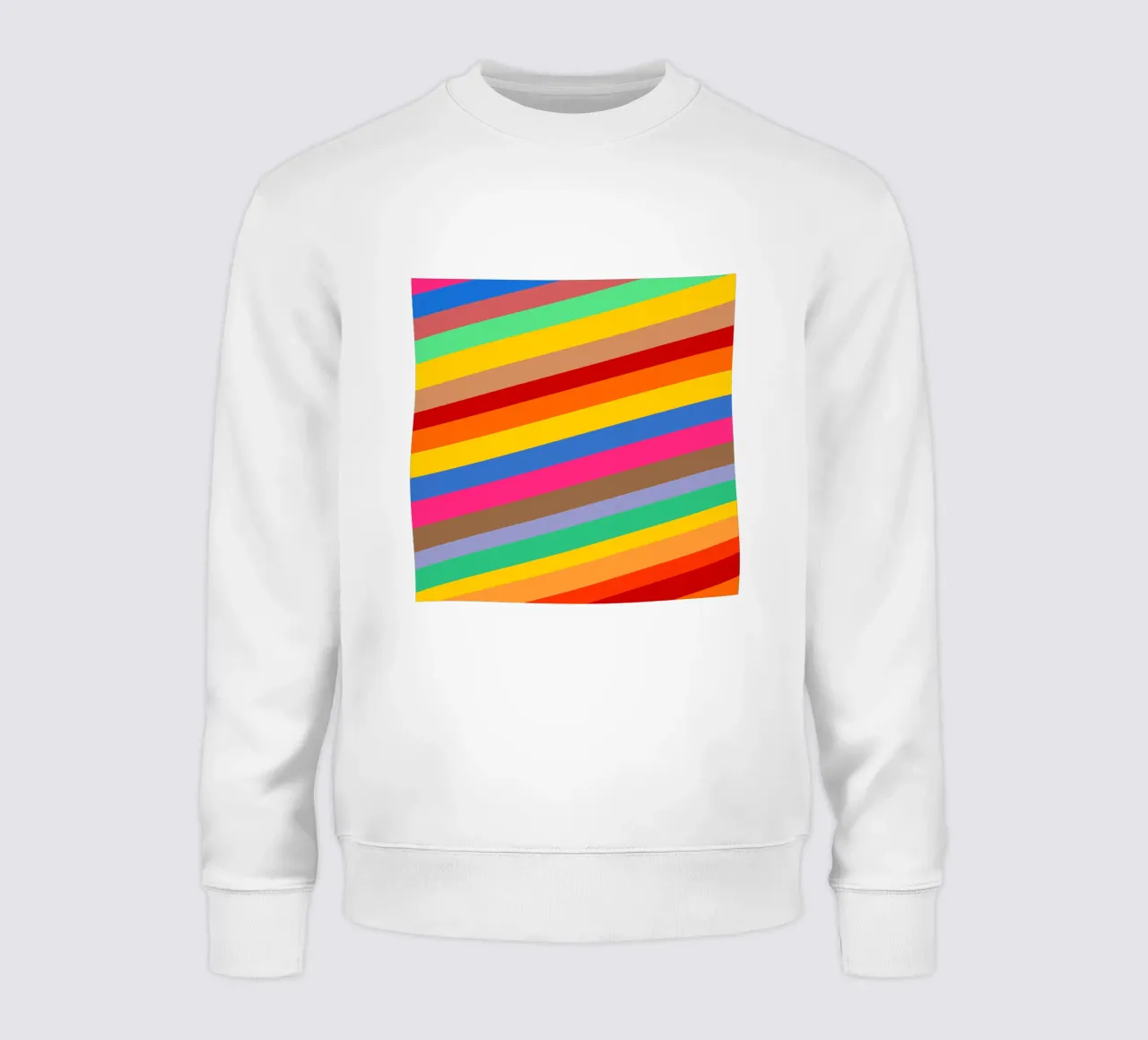 Retro slides pattern Sweatshirt von baobabprintstore
