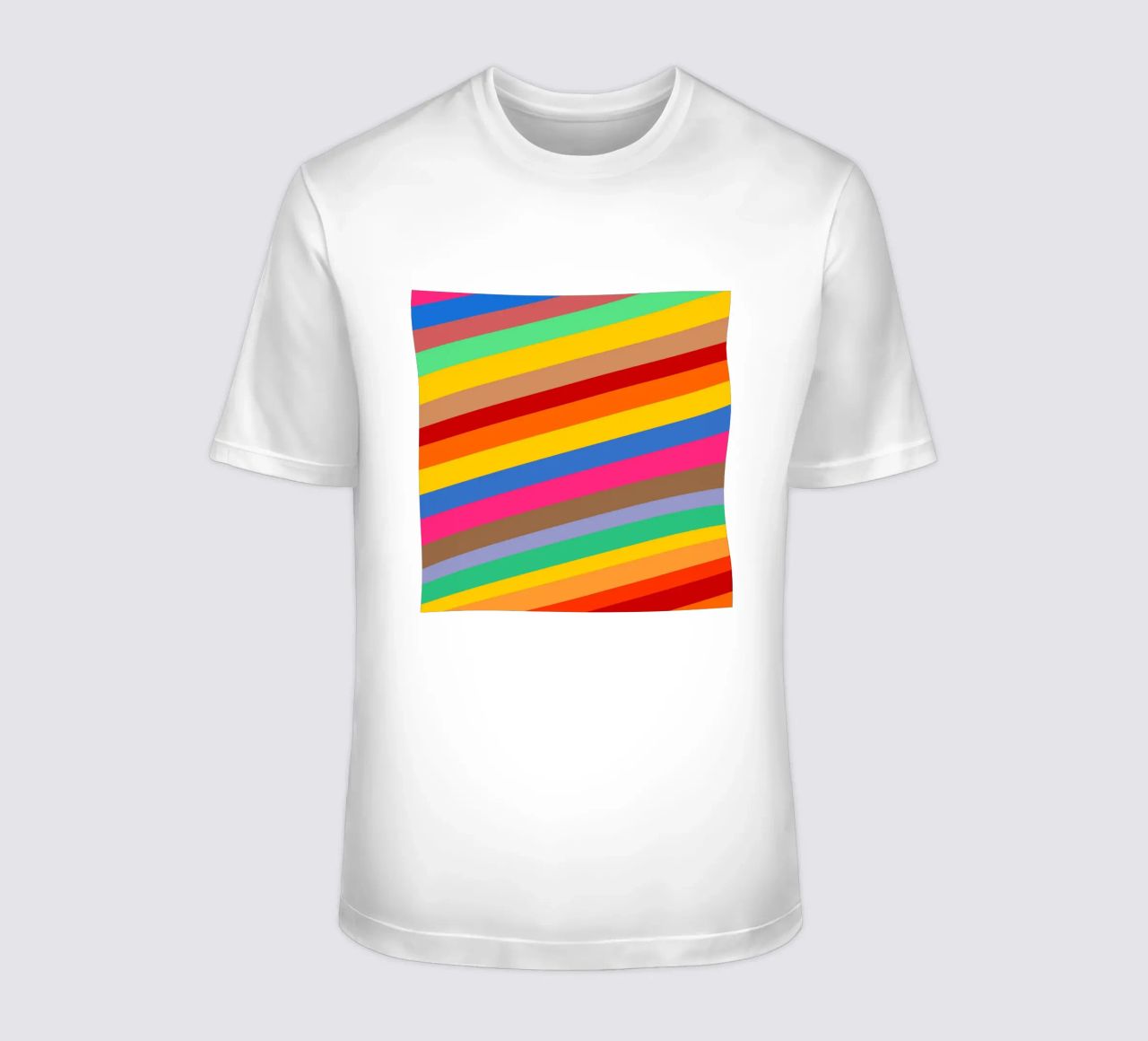 Retro slides pattern t-shirt by baobabprintstore
