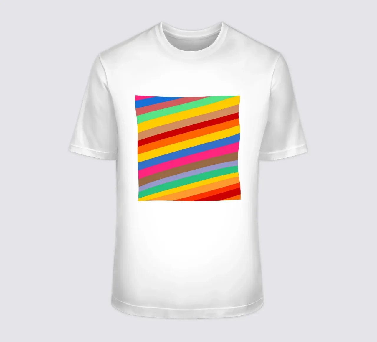 Retro slides pattern t-shirt de baobabprintstore