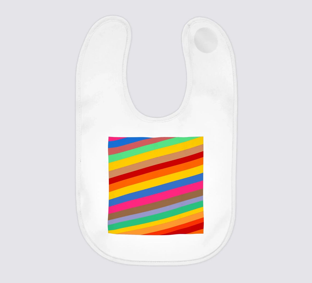 Retro slides pattern bavaglino da baobabprintstore