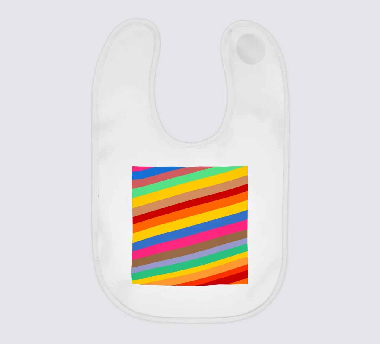 Retro slides pattern bavaglino da baobabprintstore