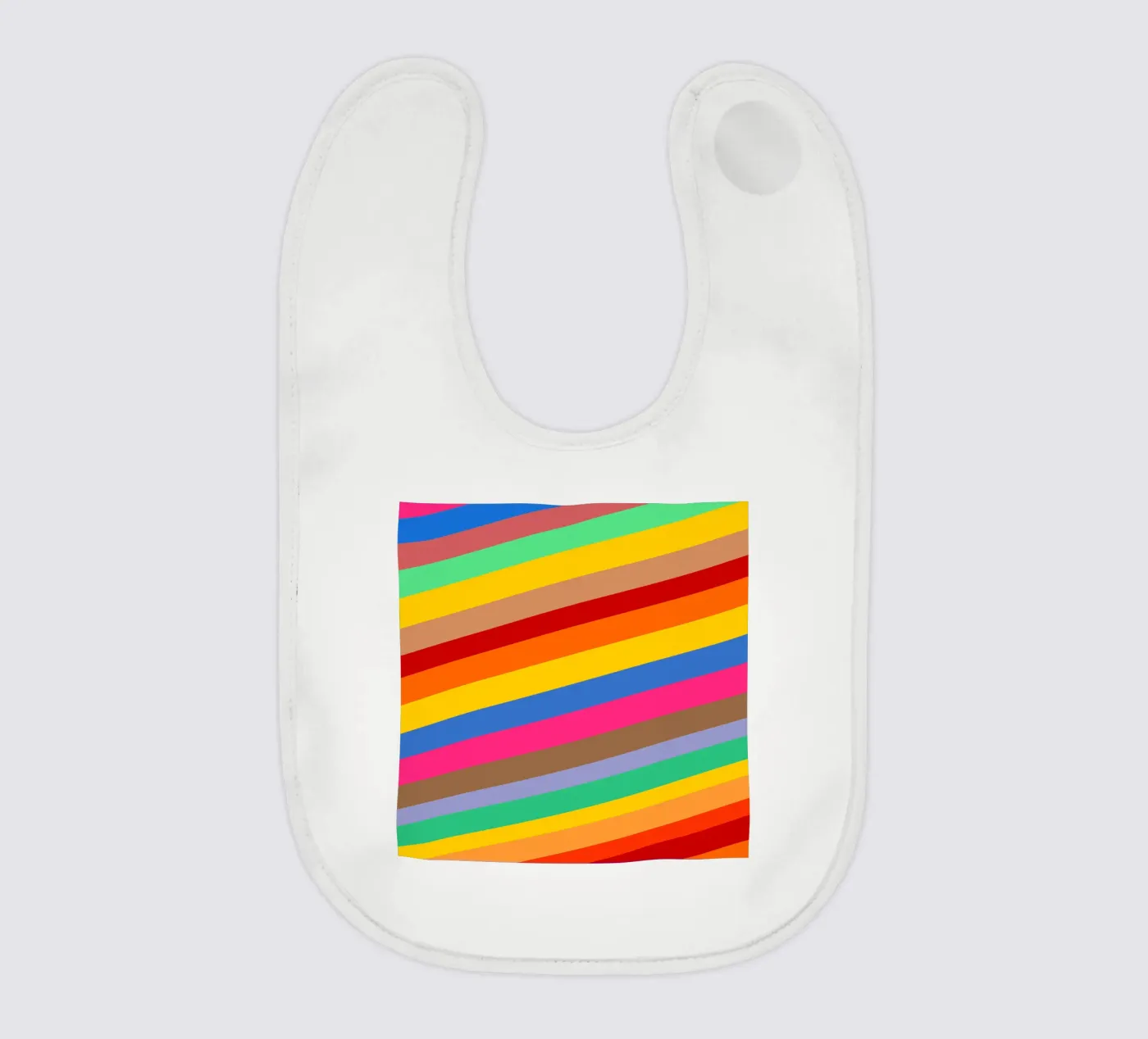 Retro slides pattern bavaglino da baobabprintstore