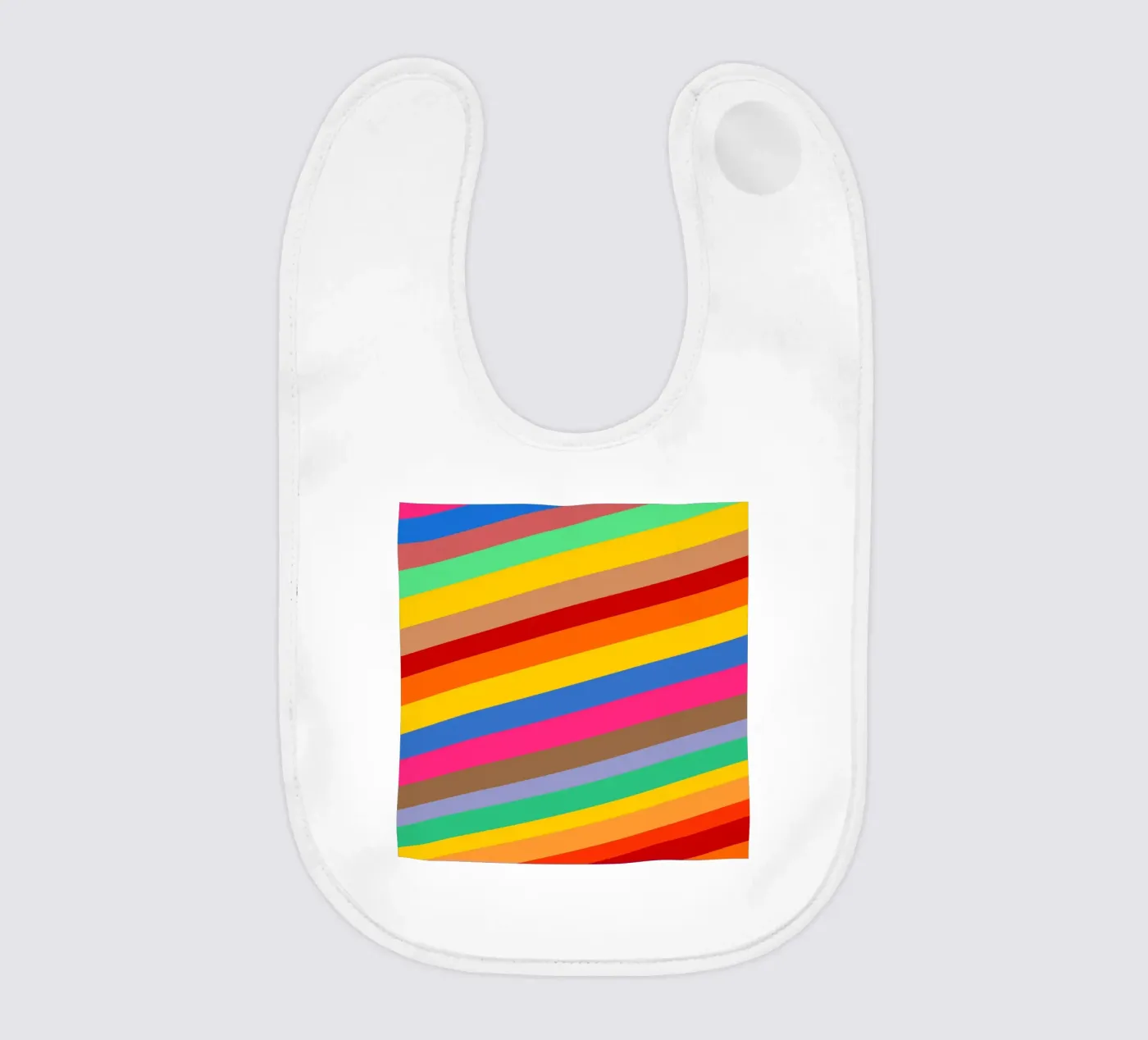 Retro slides pattern bavaglino da baobabprintstore