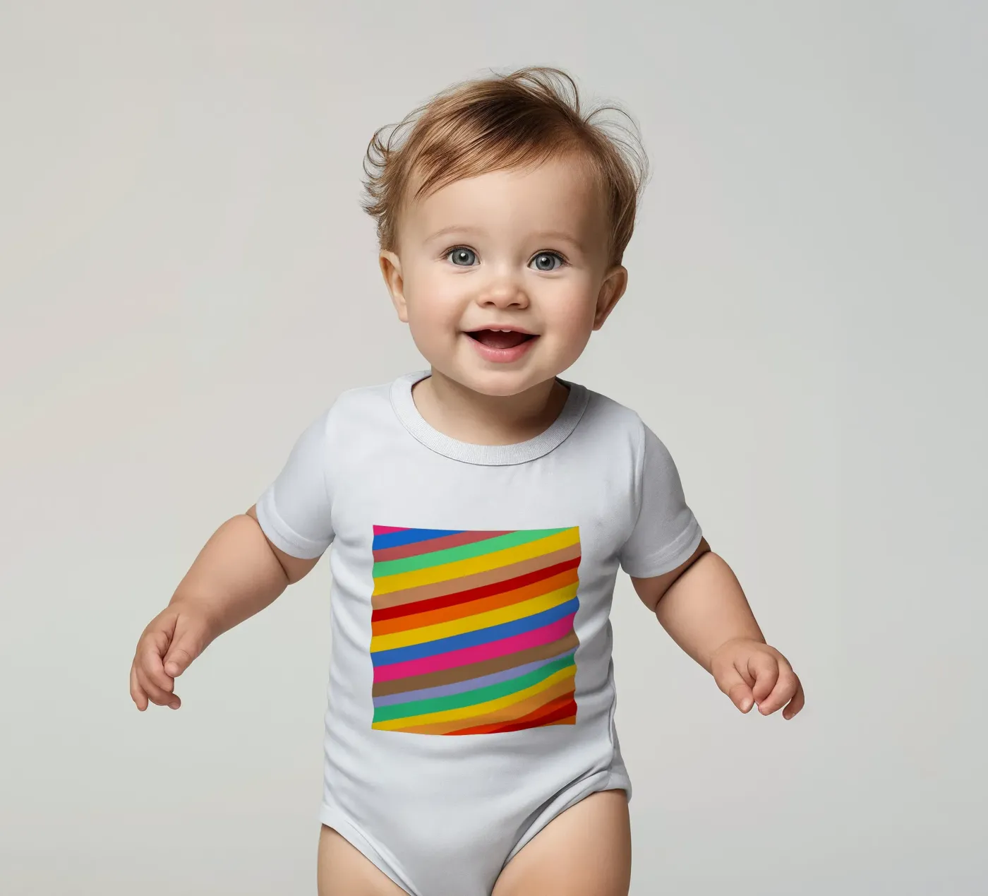 Retro slides pattern body bébé de baobabprintstore