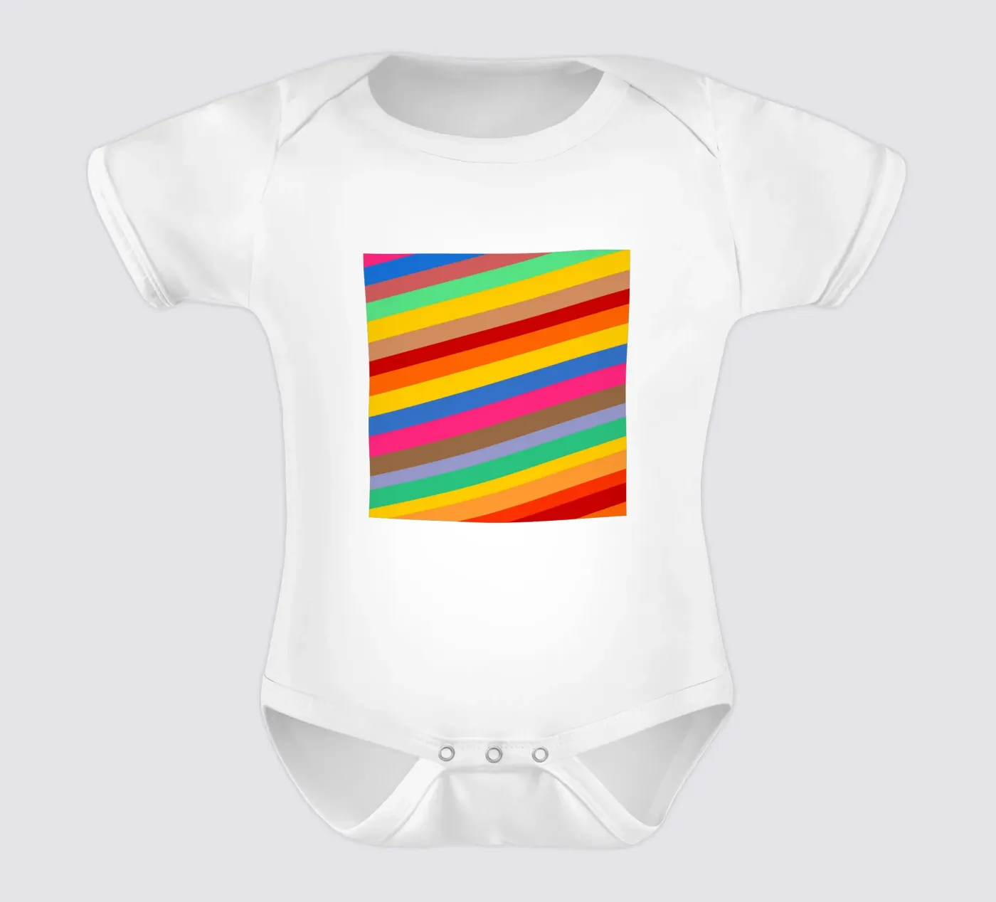 Retro slides pattern body bébé de baobabprintstore