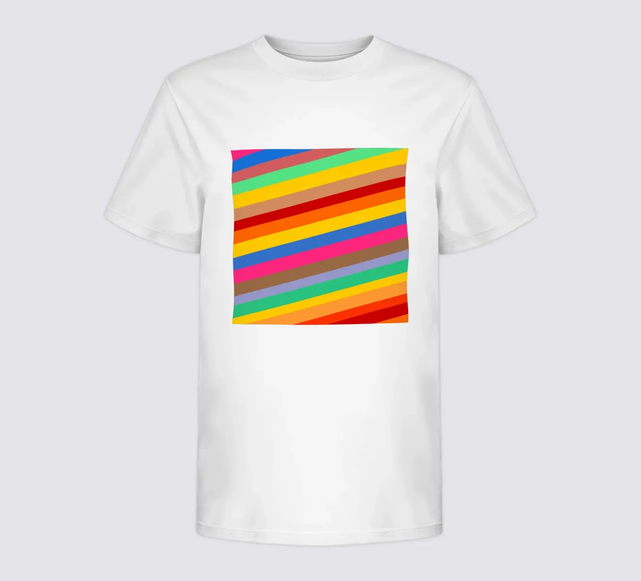 Retro slides pattern t-shirt bambini da baobabprintstore