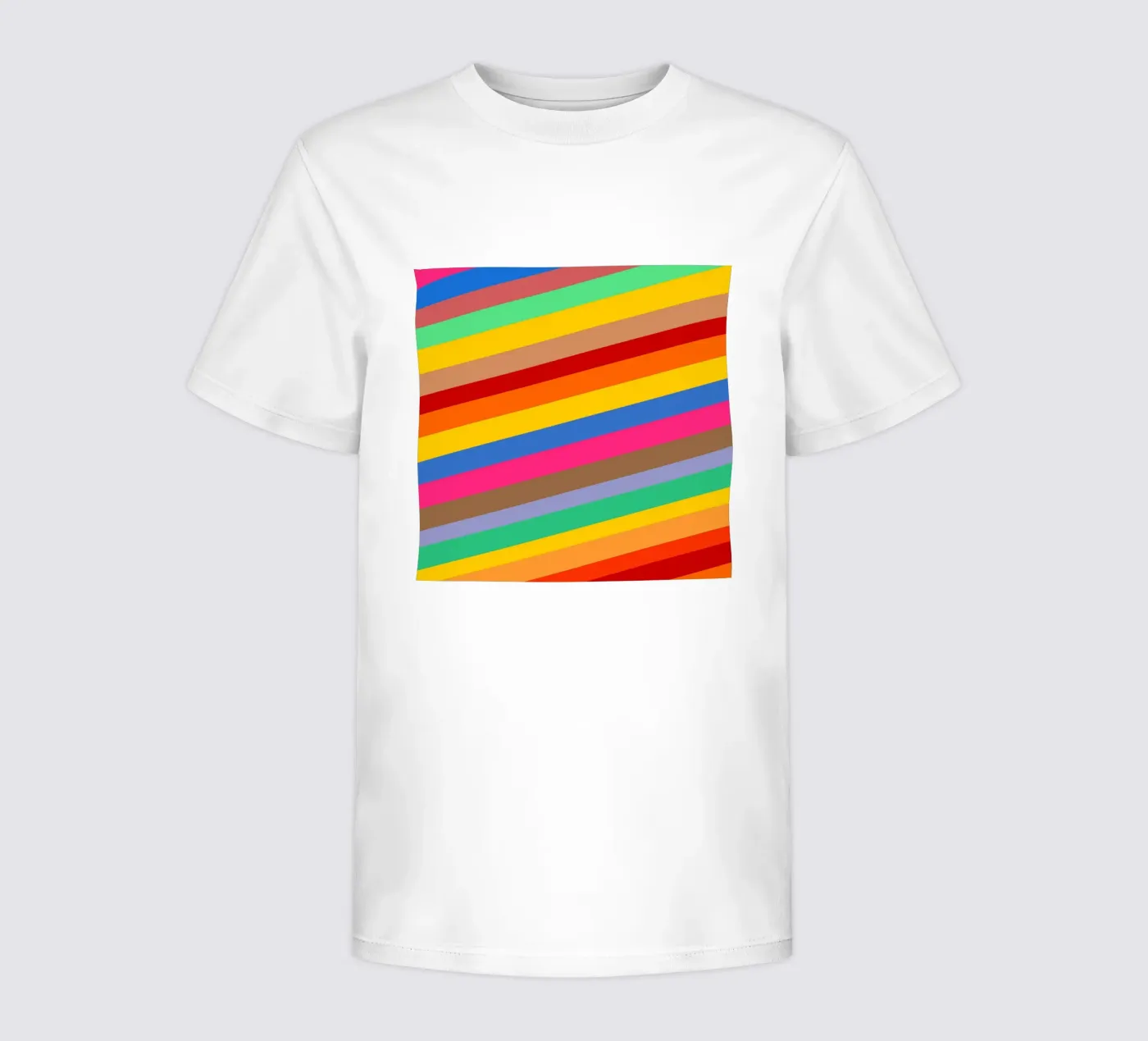 Retro slides pattern t-shirt bambini da baobabprintstore