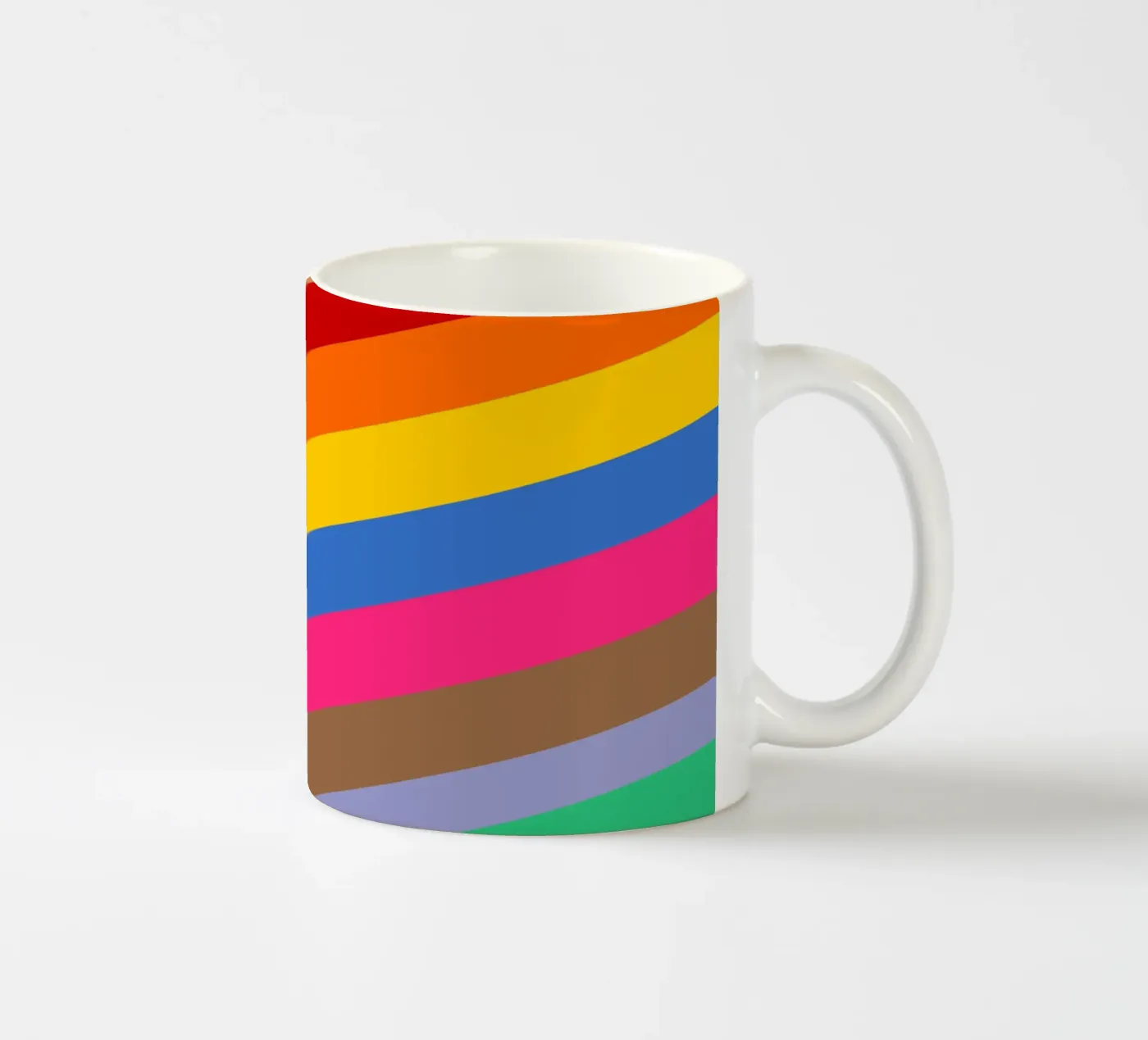 Retro slides pattern ceramic mug by baobabprintstore