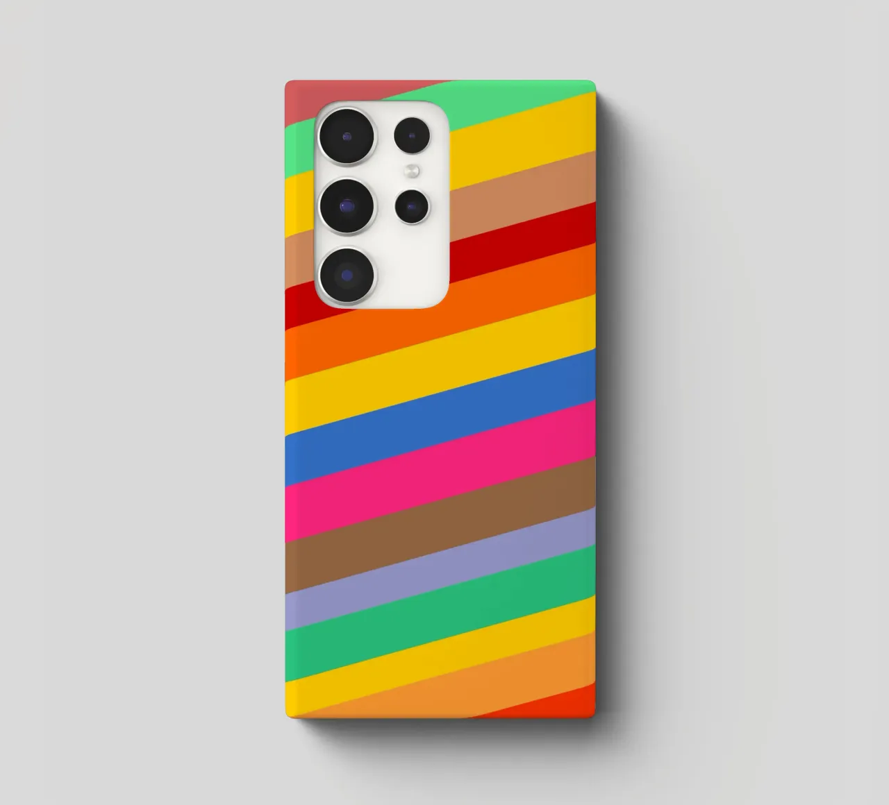 Retro slides pattern Samsung Hülle von baobabprintstore