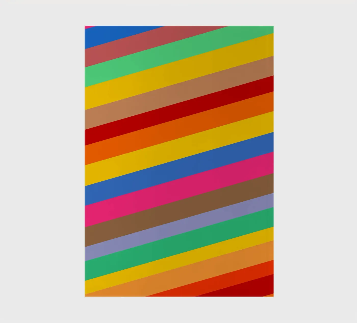 Retro slides pattern notitieboek van baobabprintstore