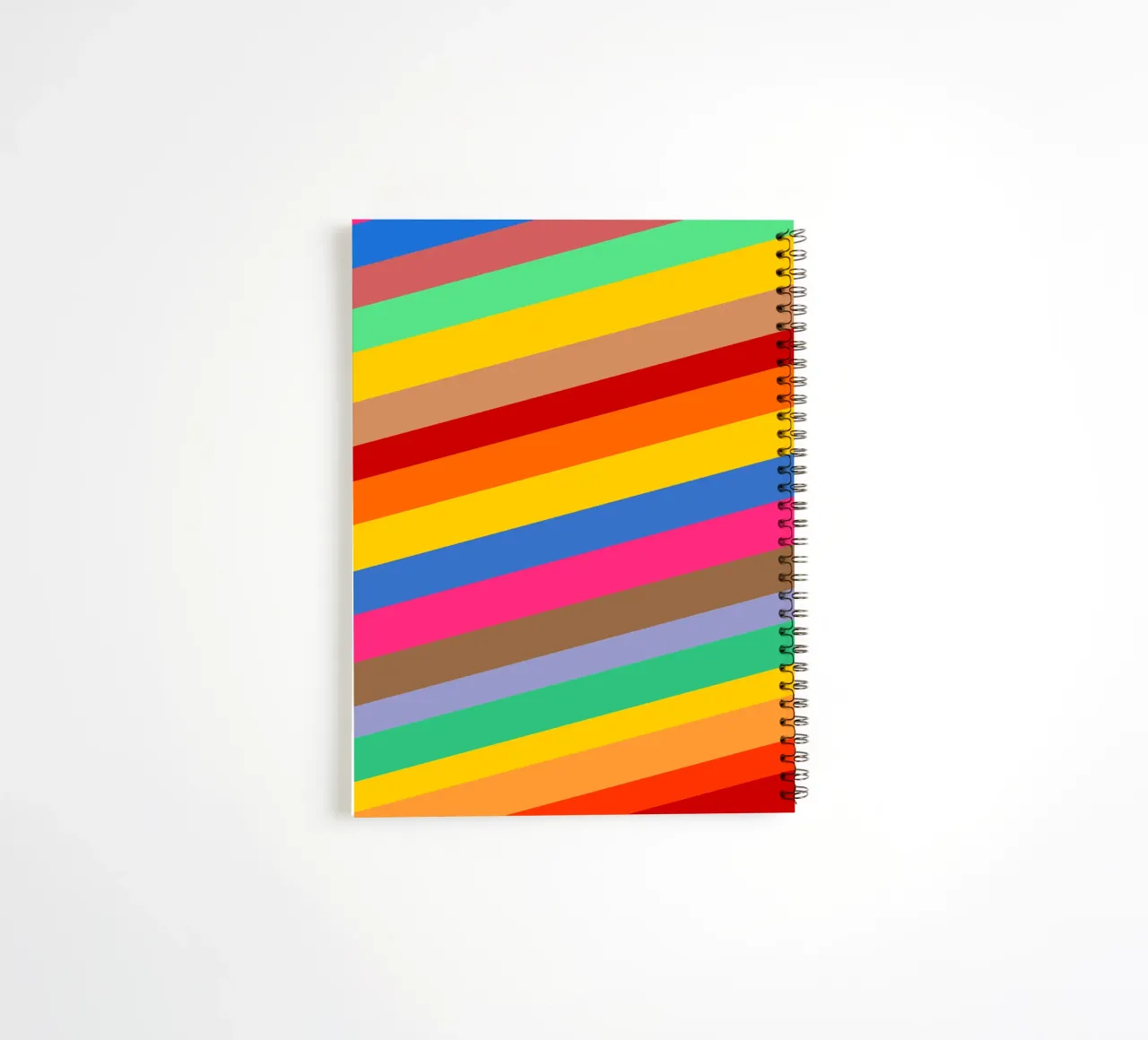 Retro slides pattern Ringbuch von baobabprintstore