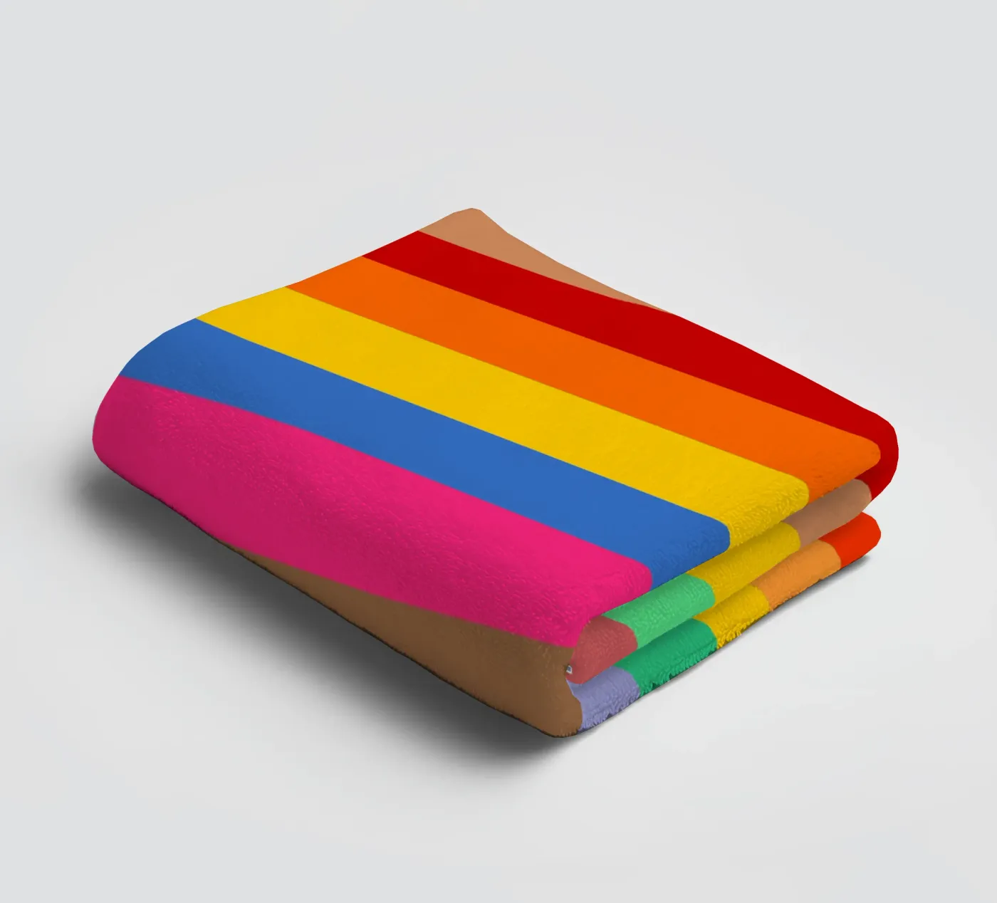 Retro slides pattern towel by baobabprintstore