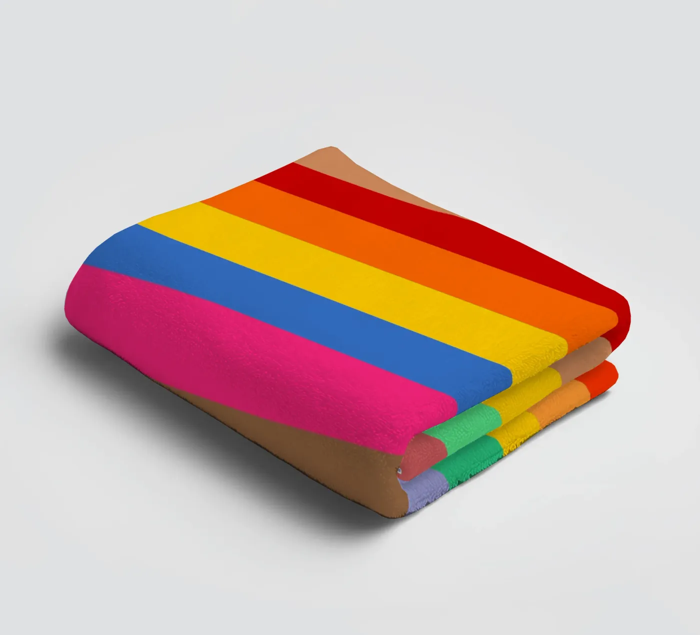 Retro slides pattern badhanddoek van baobabprintstore