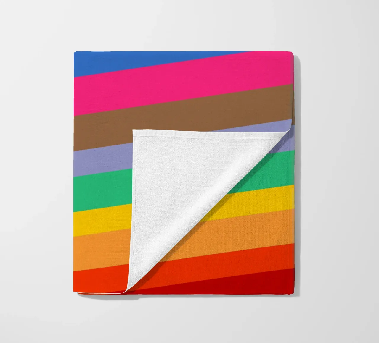 Retro slides pattern Strandtuch von baobabprintstore