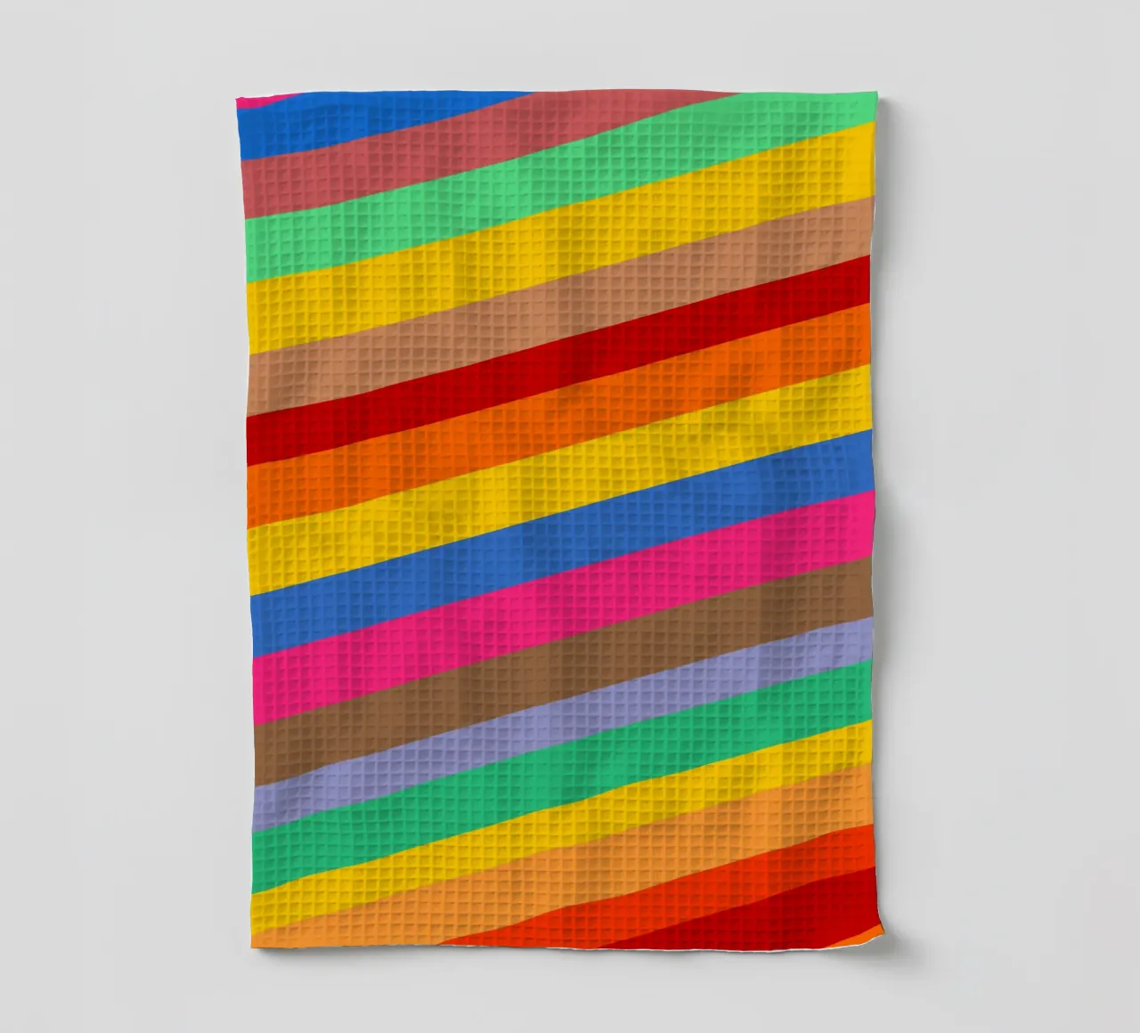 Retro slides pattern Geschirrtuch von baobabprintstore