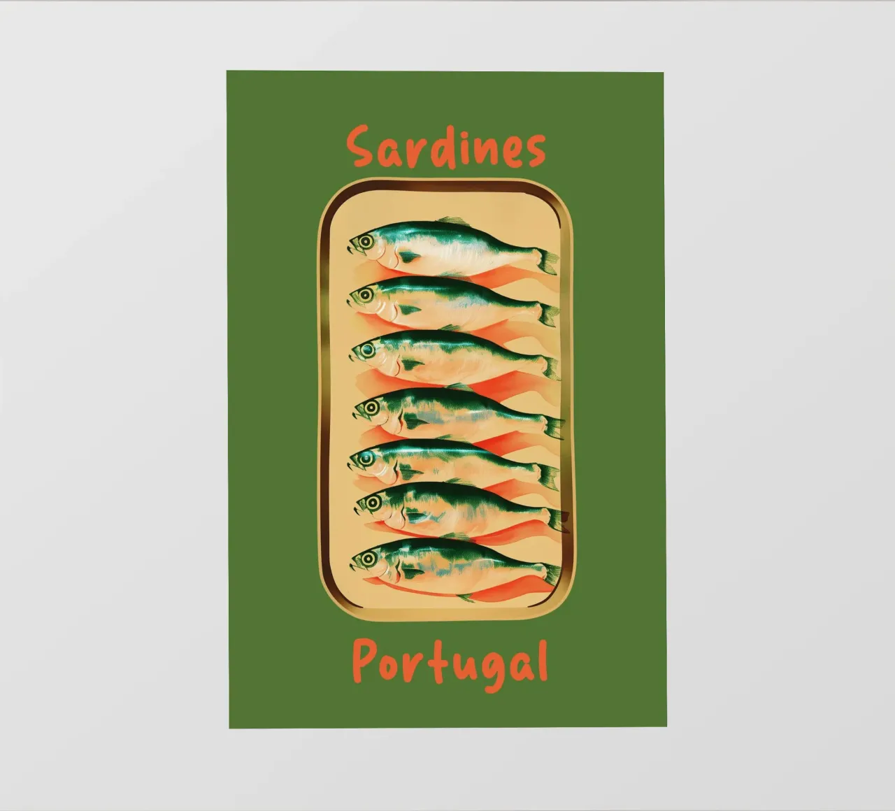 Sardine portoghesi pellicola backlit da Carinaprint