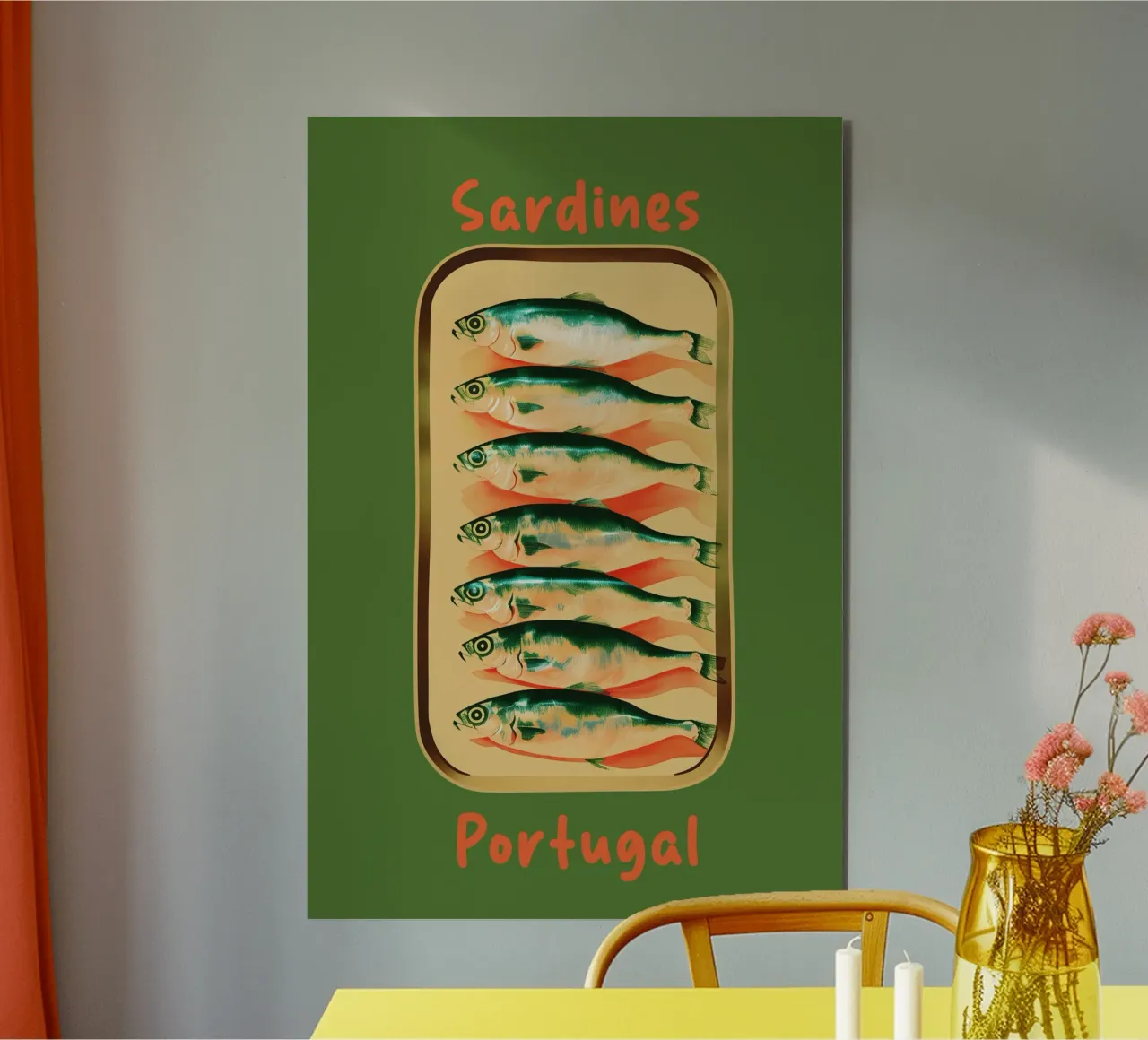 Sardine portoghesi alluminio dibond da Carinaprint