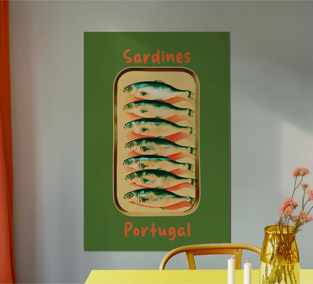 Sardine portoghesi carta hahnemühle da Carinaprint
