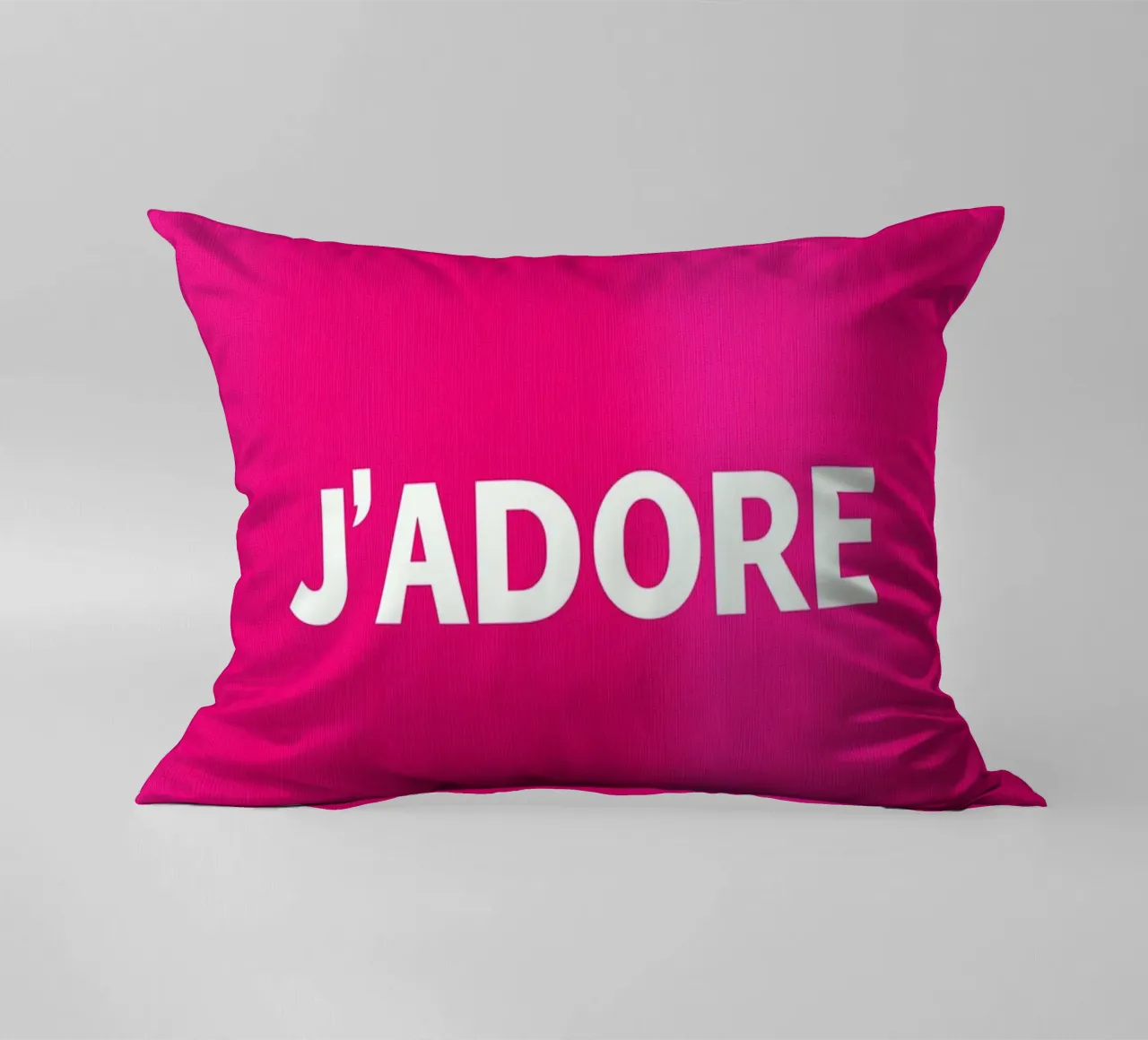 Amo in rosa cuscino da Carinaprint