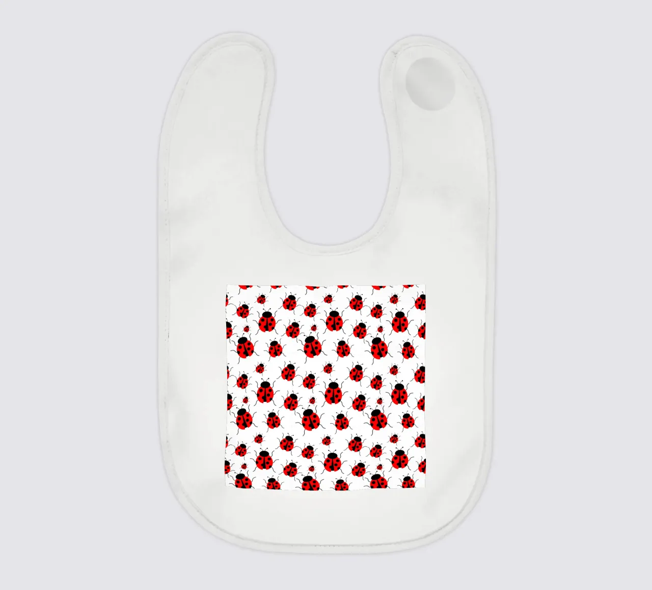Ladybugs pattern bavaglino da baobabprintstore