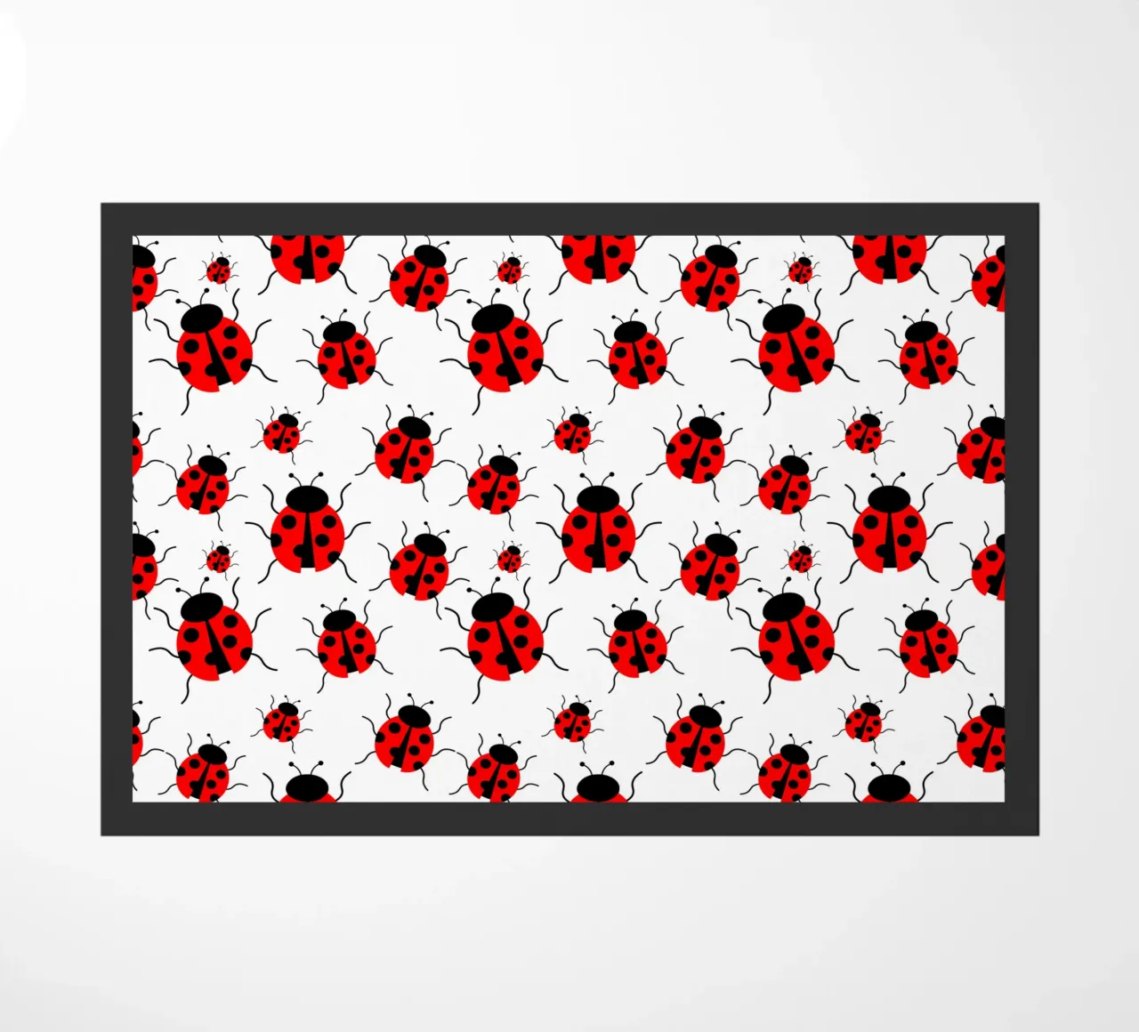Ladybugs pattern zerbino da baobabprintstore