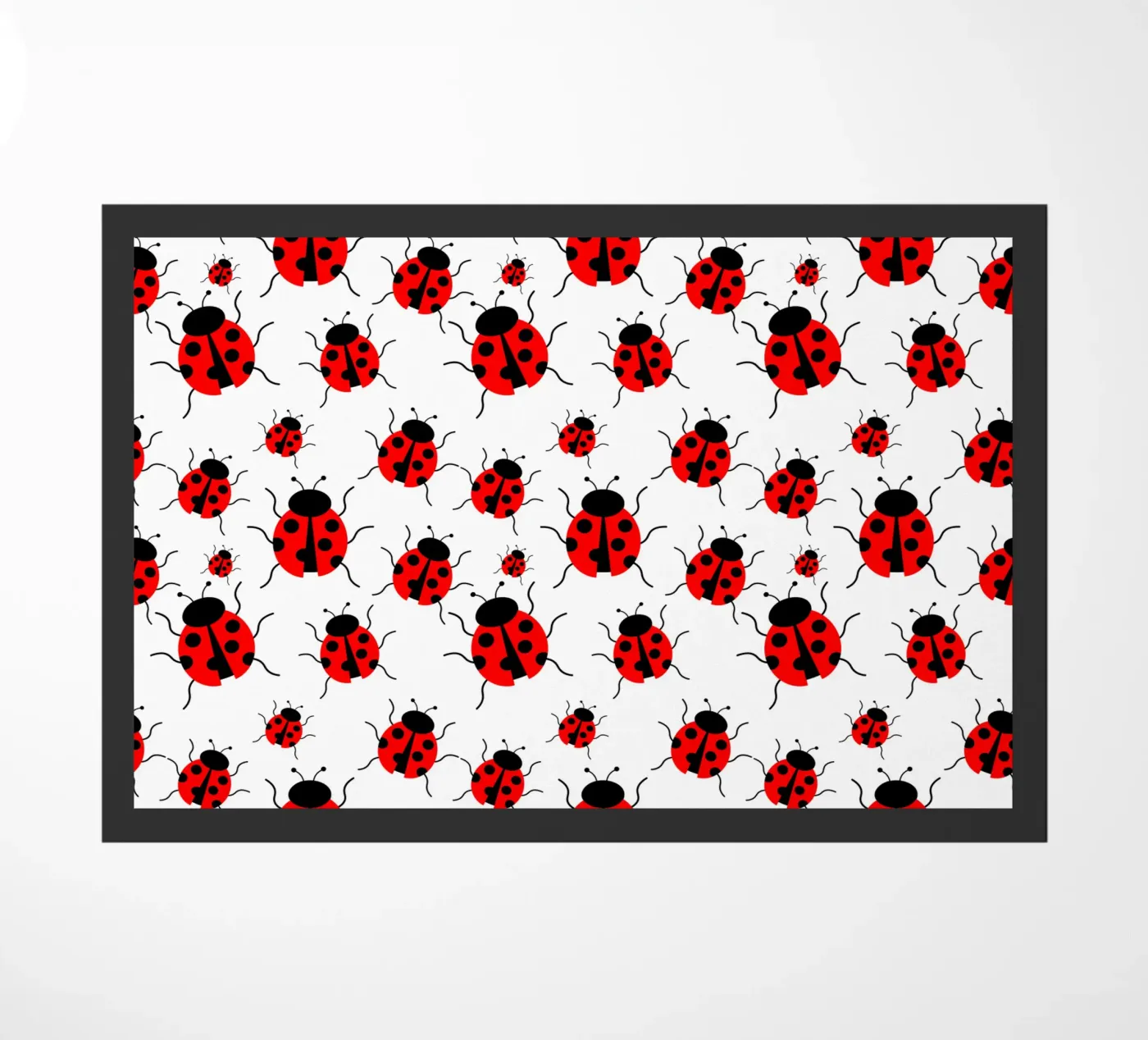 Ladybugs pattern zerbino da baobabprintstore
