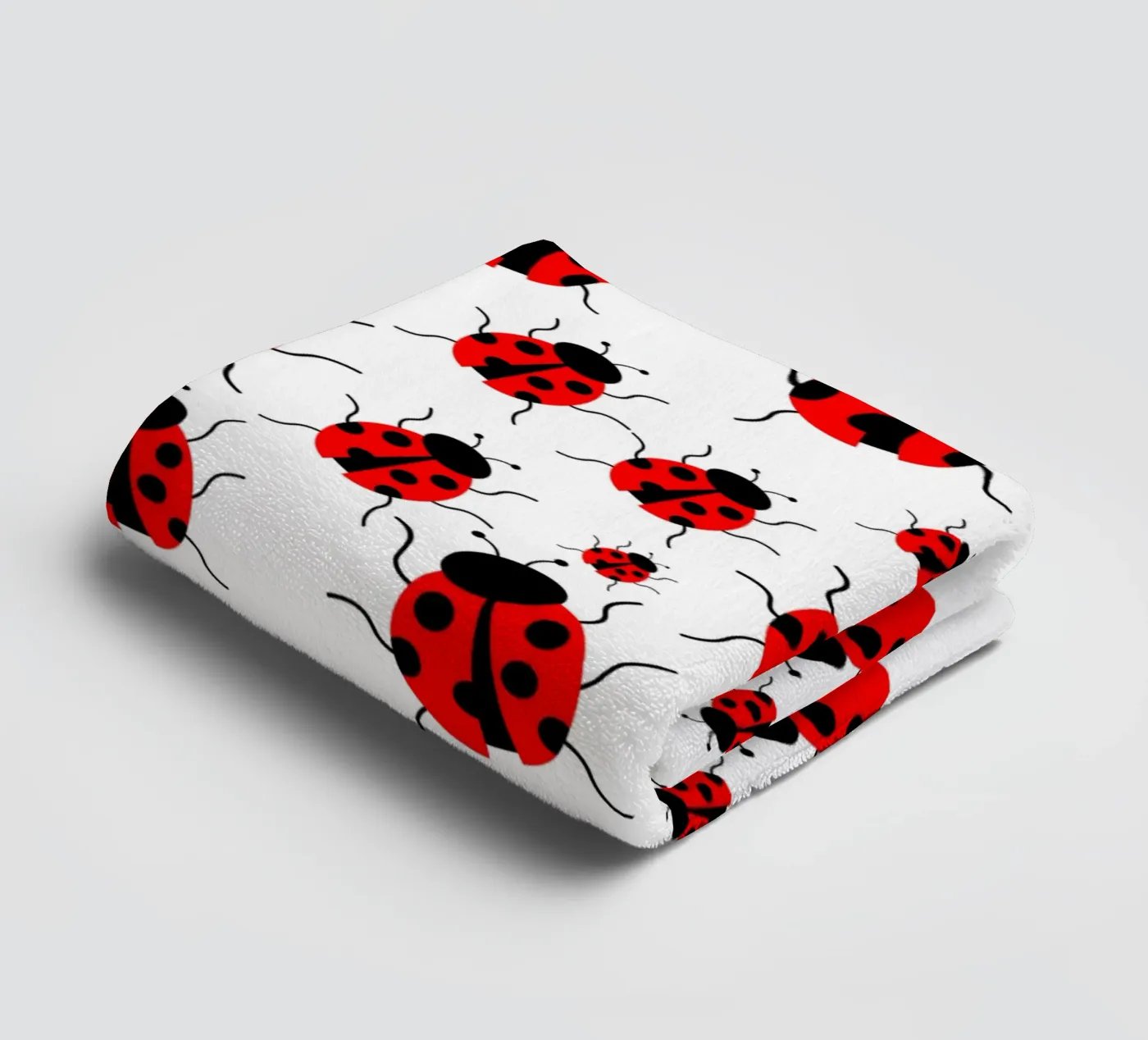 Ladybugs pattern Handtuch von baobabprintstore