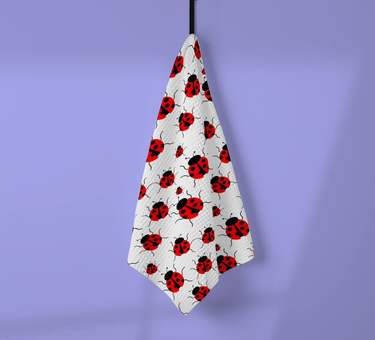 Ladybugs pattern canovaccio da cucina da baobabprintstore
