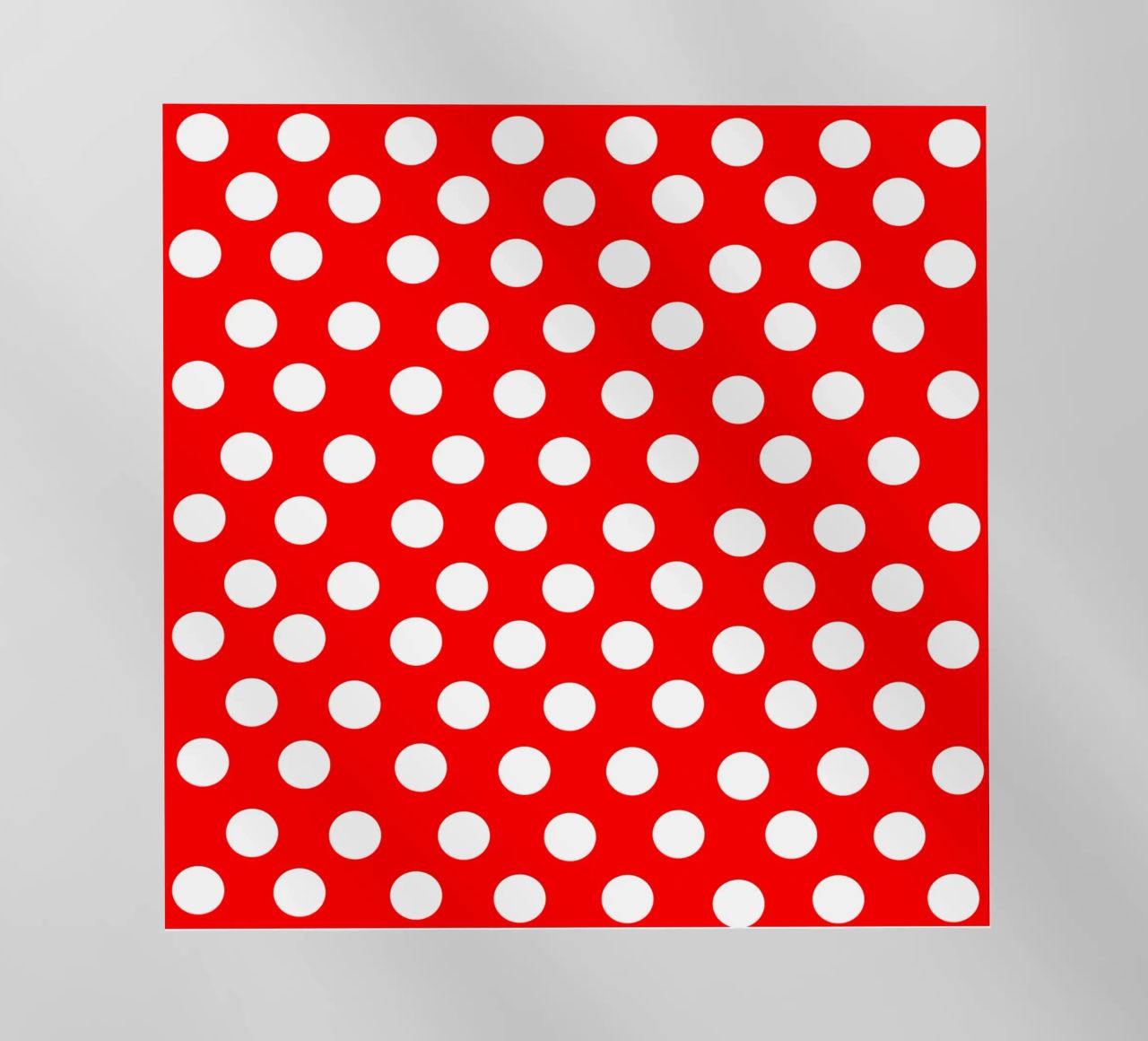 Red polka dots pattern pellicola backlit da baobabprintstore