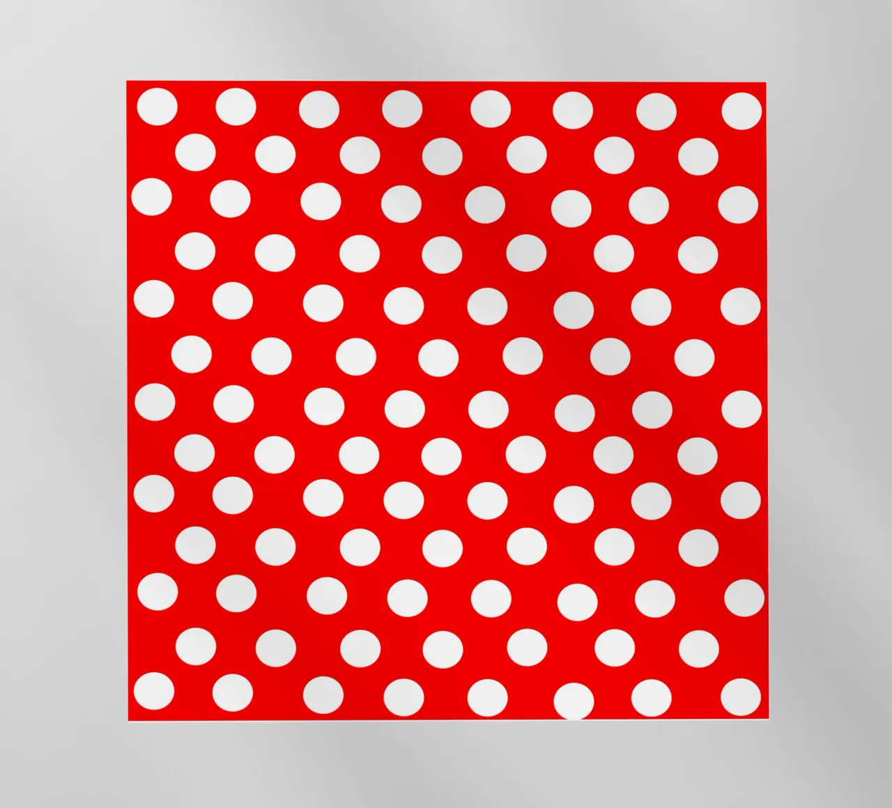 Red polka dots pattern pellicola backlit da baobabprintstore