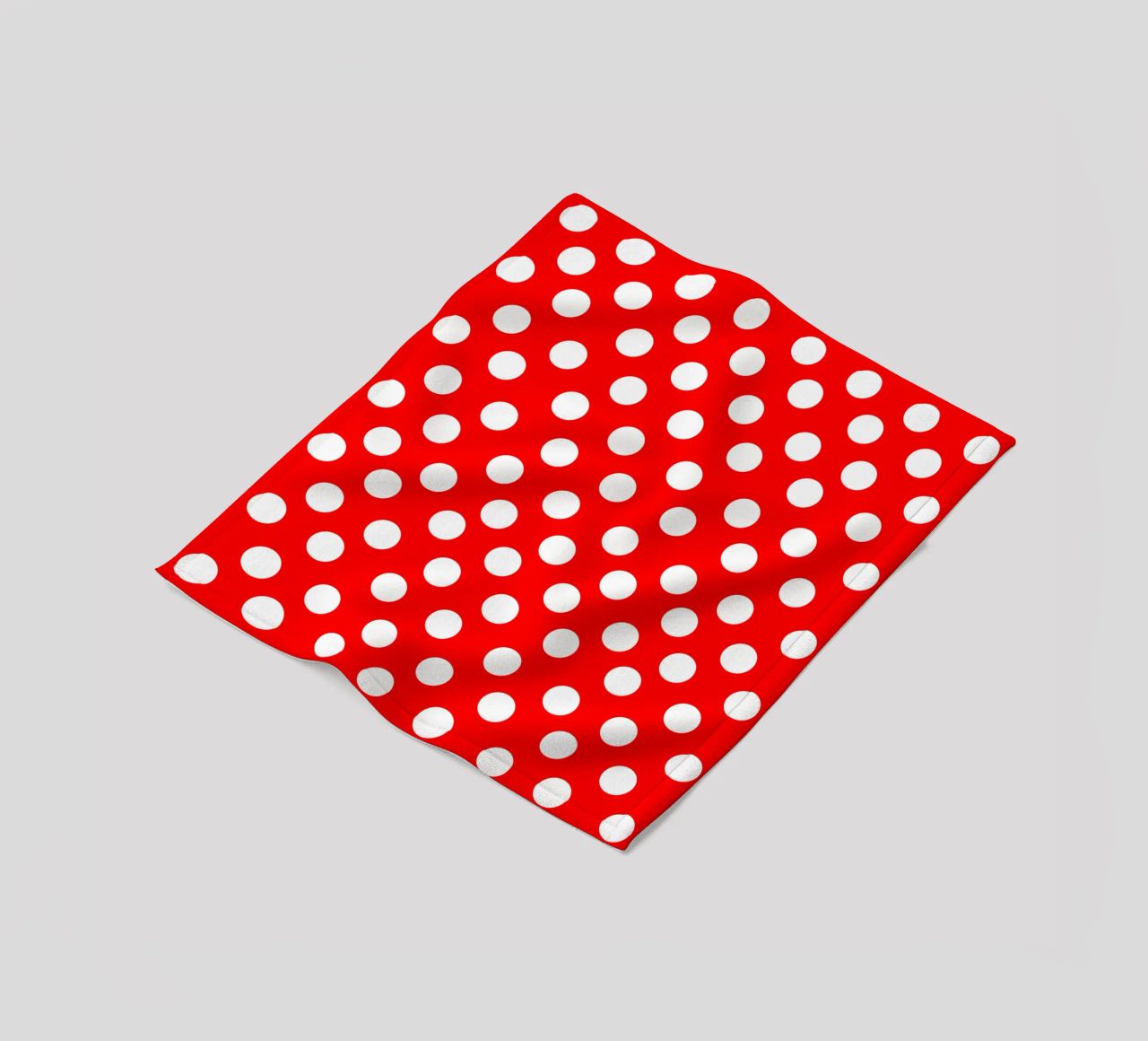 Red polka dots pattern coperta in pile da baobabprintstore