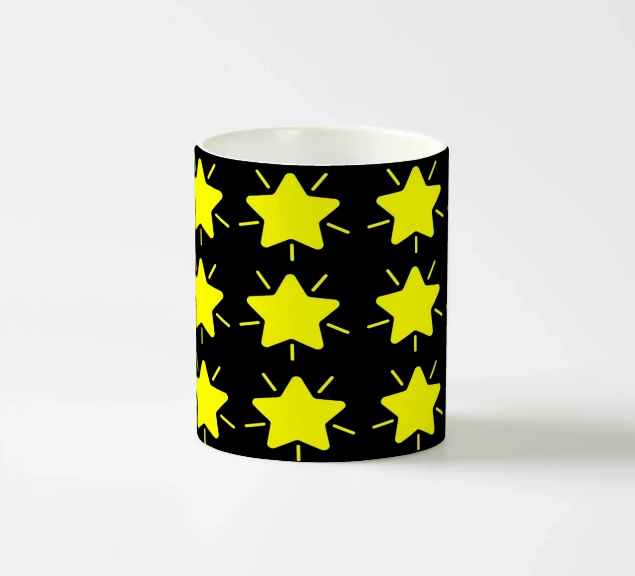 Cute shinning stars Keramik Tasse von baobabprintstore