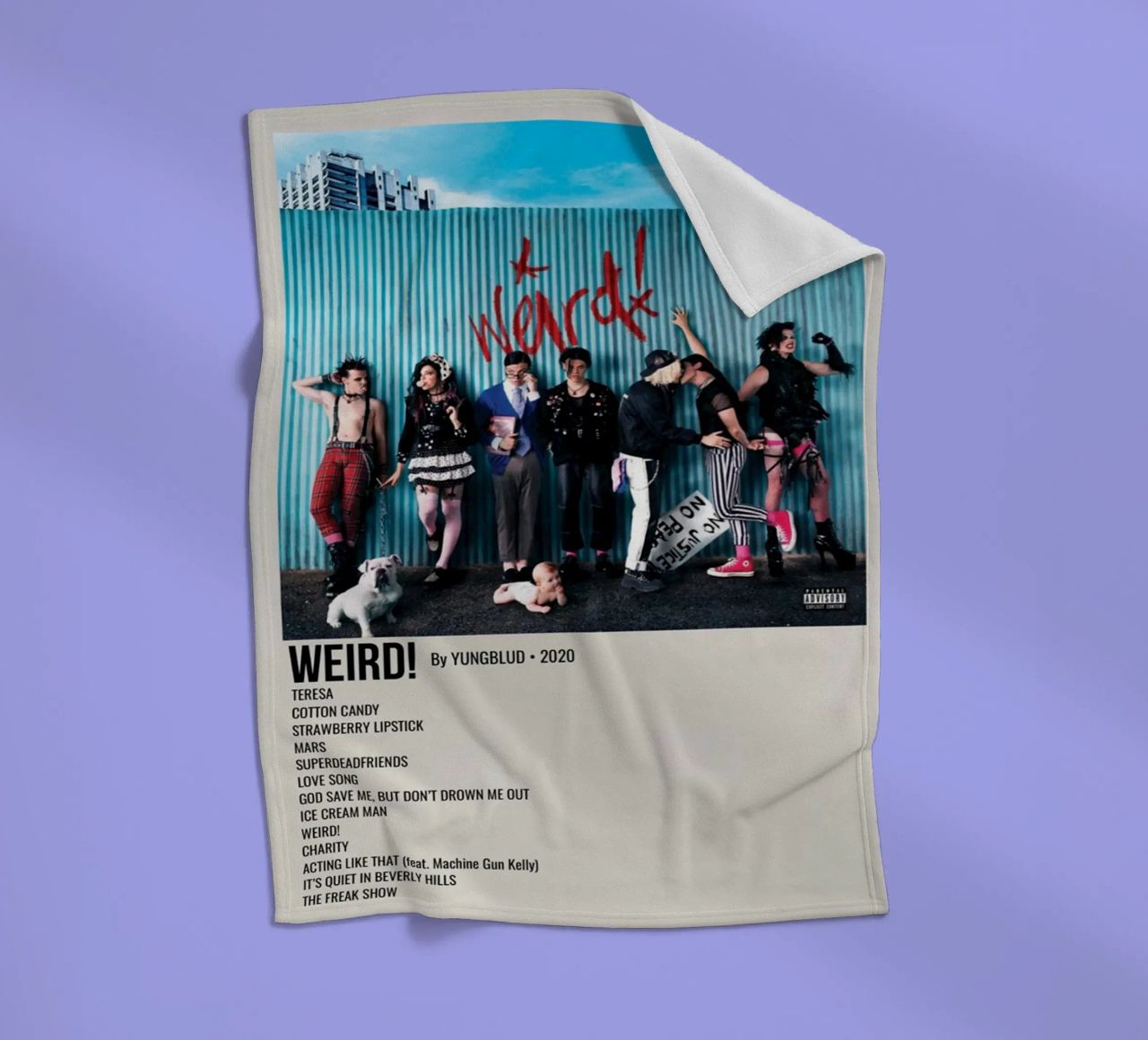 WEIRD! By YUNGBLUD 2020 coperta in pile da SoundStudio