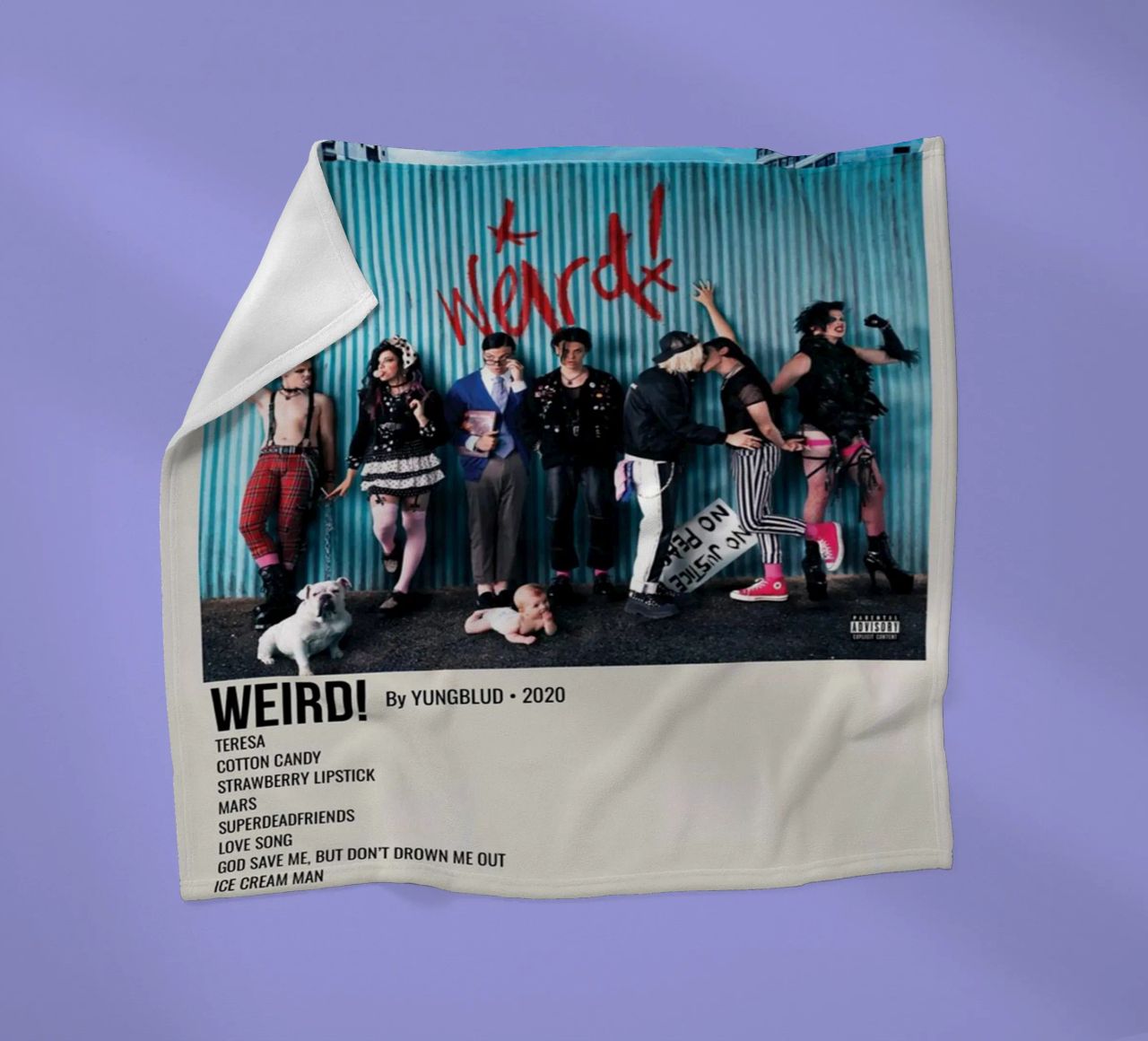 WEIRD! By YUNGBLUD 2020 coperta in pile da SoundStudio