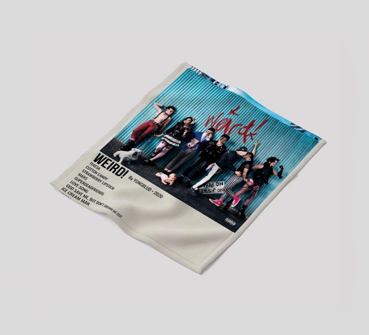 WEIRD! By YUNGBLUD 2020 coperta in pile da SoundStudio