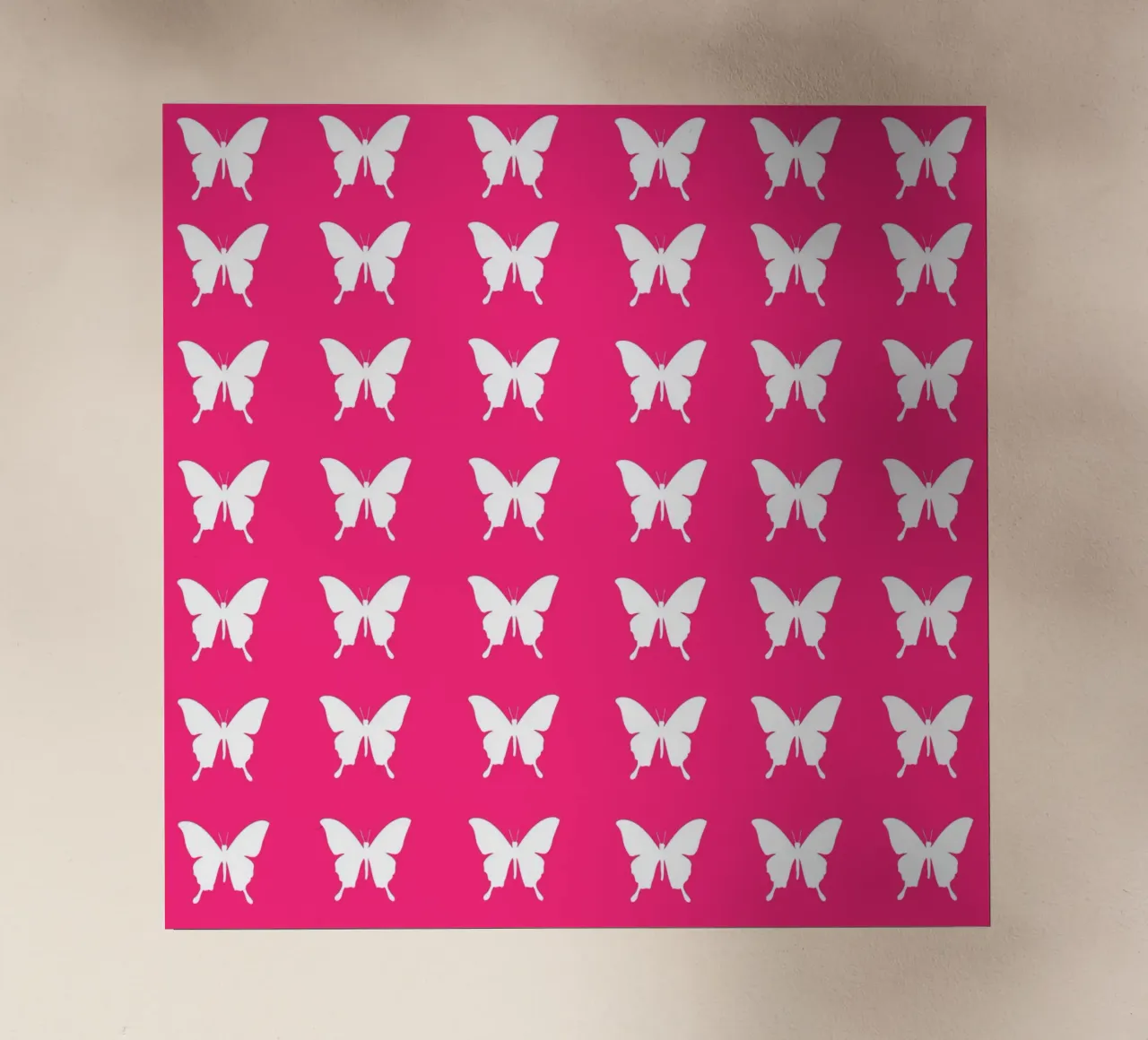 Monarch butterflies pattern pellicola backlit da baobabprintstore