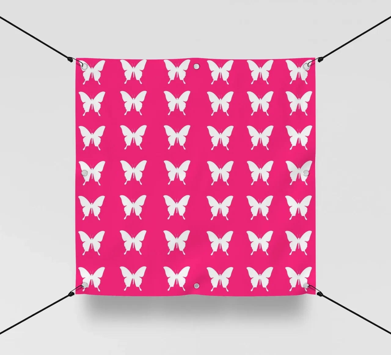 Monarch butterflies pattern telo in pvc da baobabprintstore
