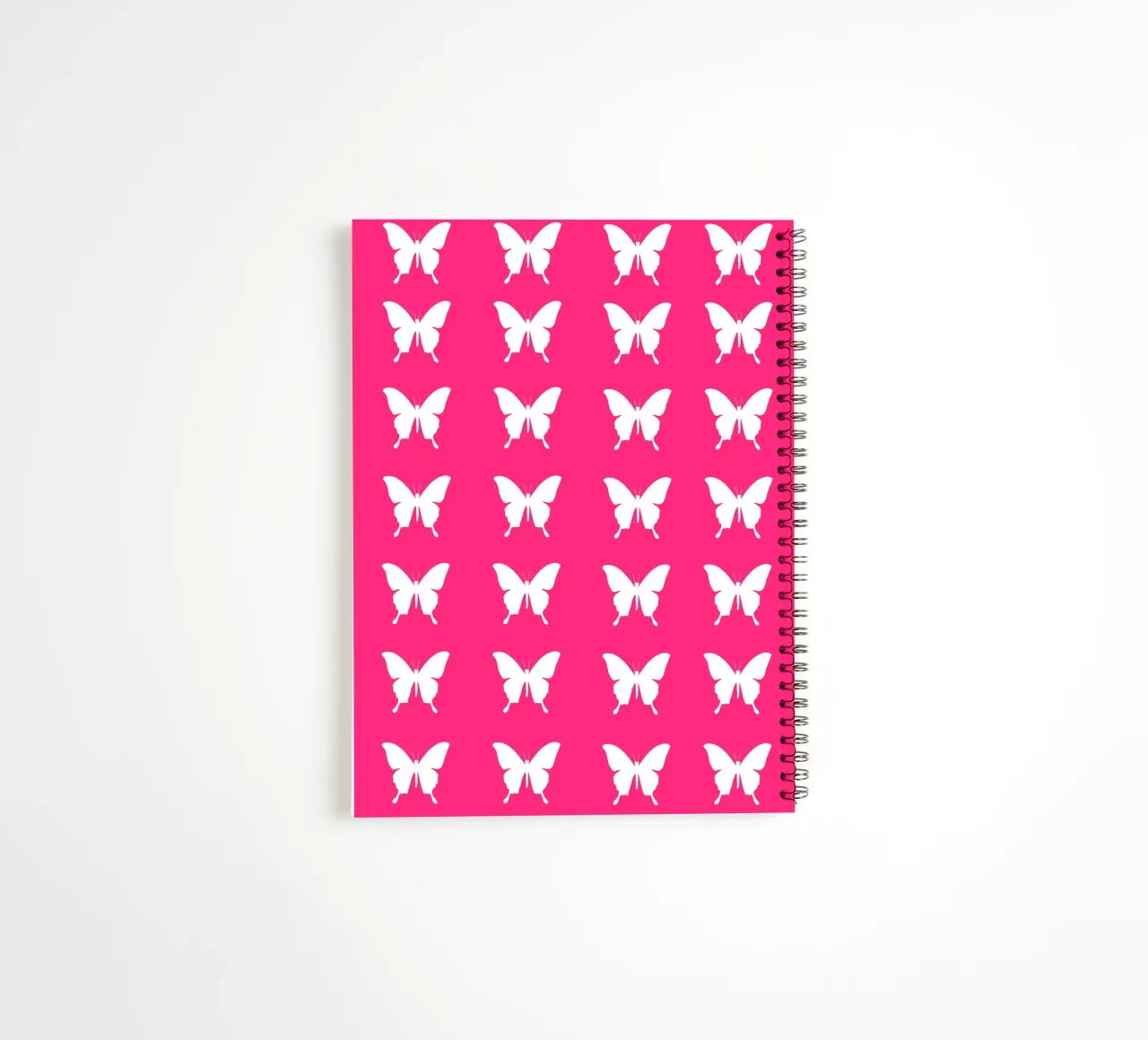 Monarch butterflies pattern Ringbuch von baobabprintstore