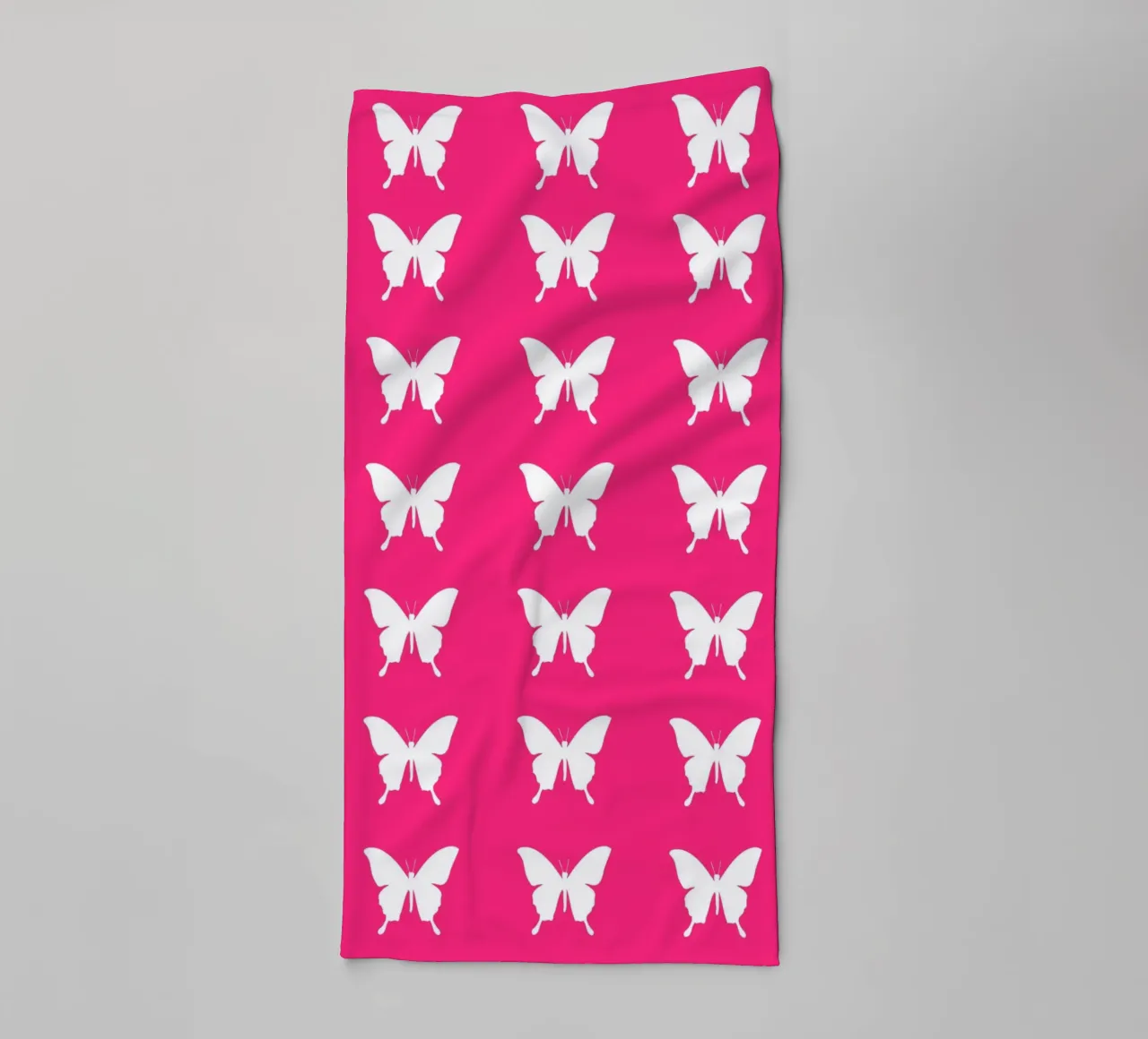 Monarch butterflies pattern asciugamano da bagno da baobabprintstore
