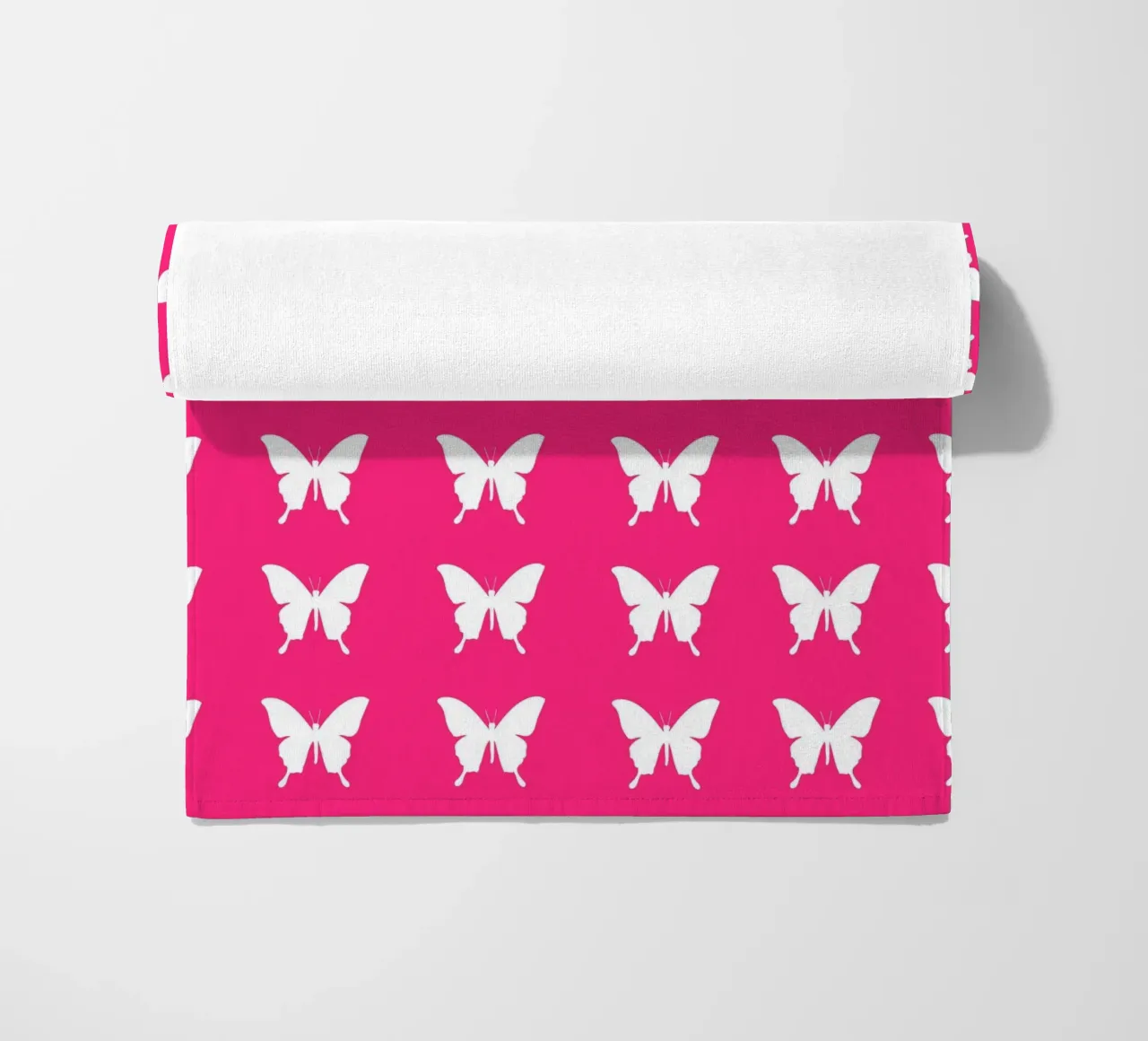 Monarch butterflies pattern telo mare da baobabprintstore
