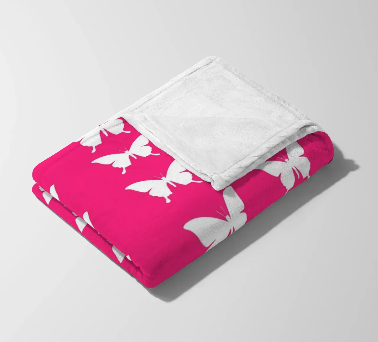 Monarch butterflies pattern coperta in pile da baobabprintstore